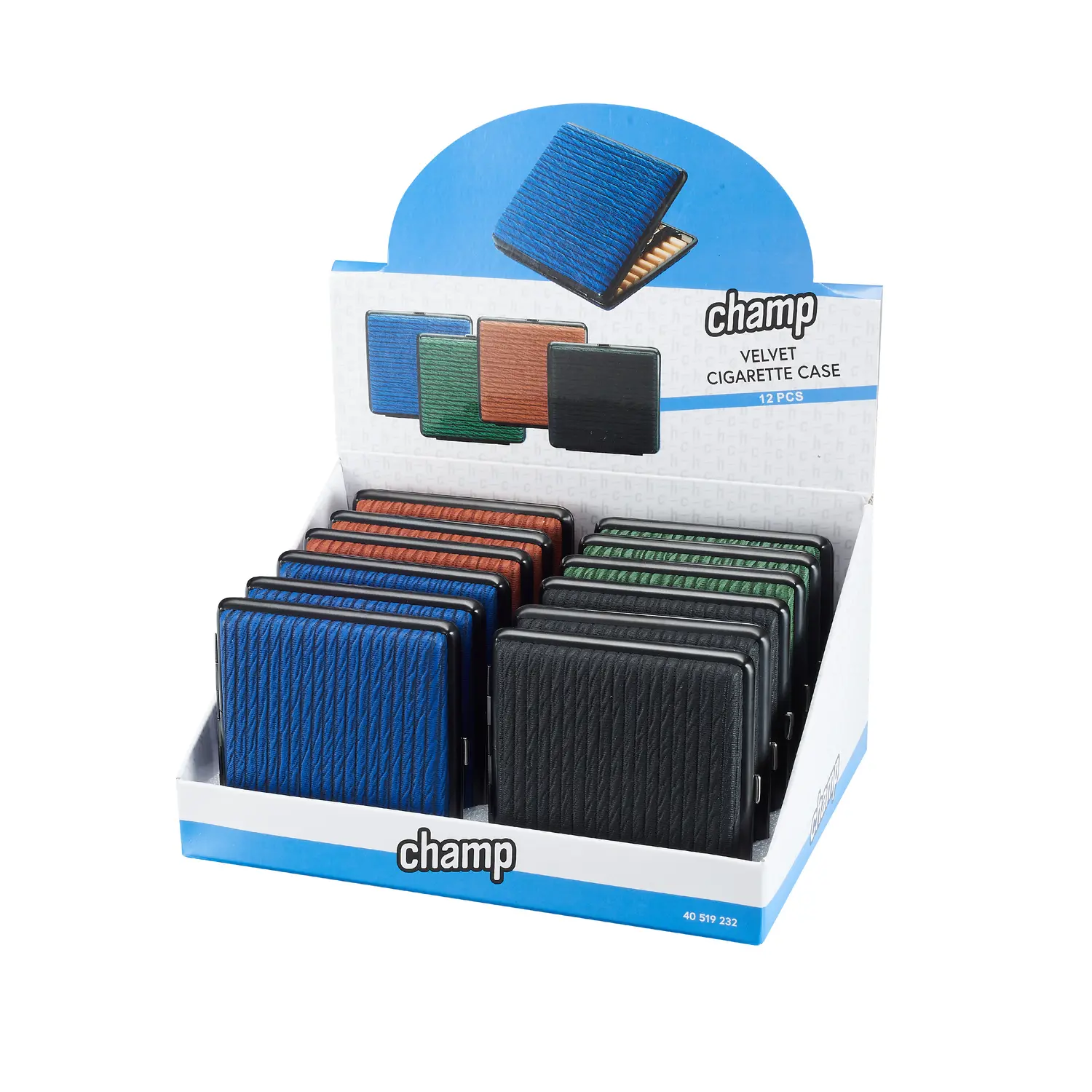 CHAMP Velvet Effect Cigarette Case