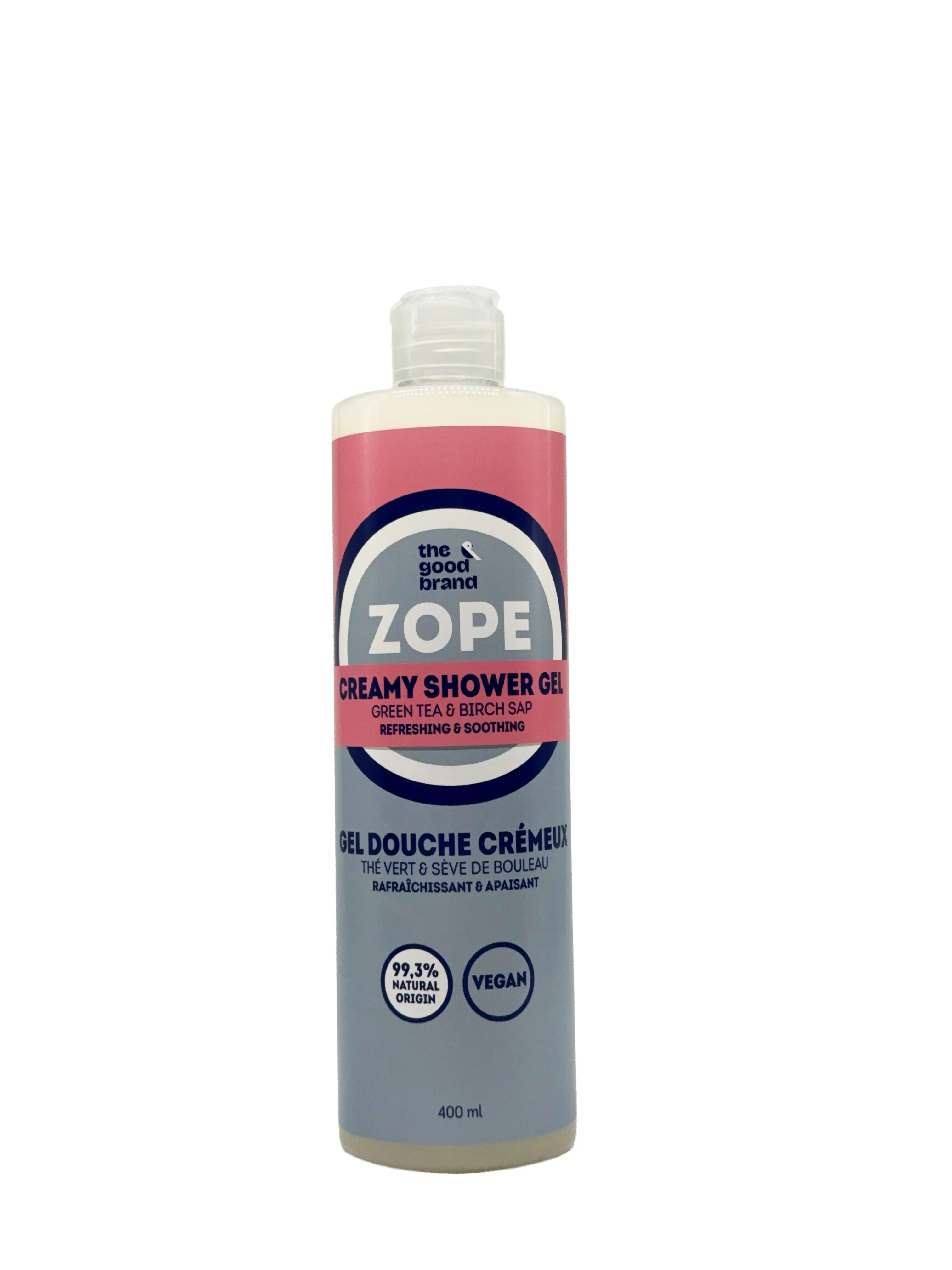 Duschcreme mit Grüntee, Birke und Betain, 400 ml