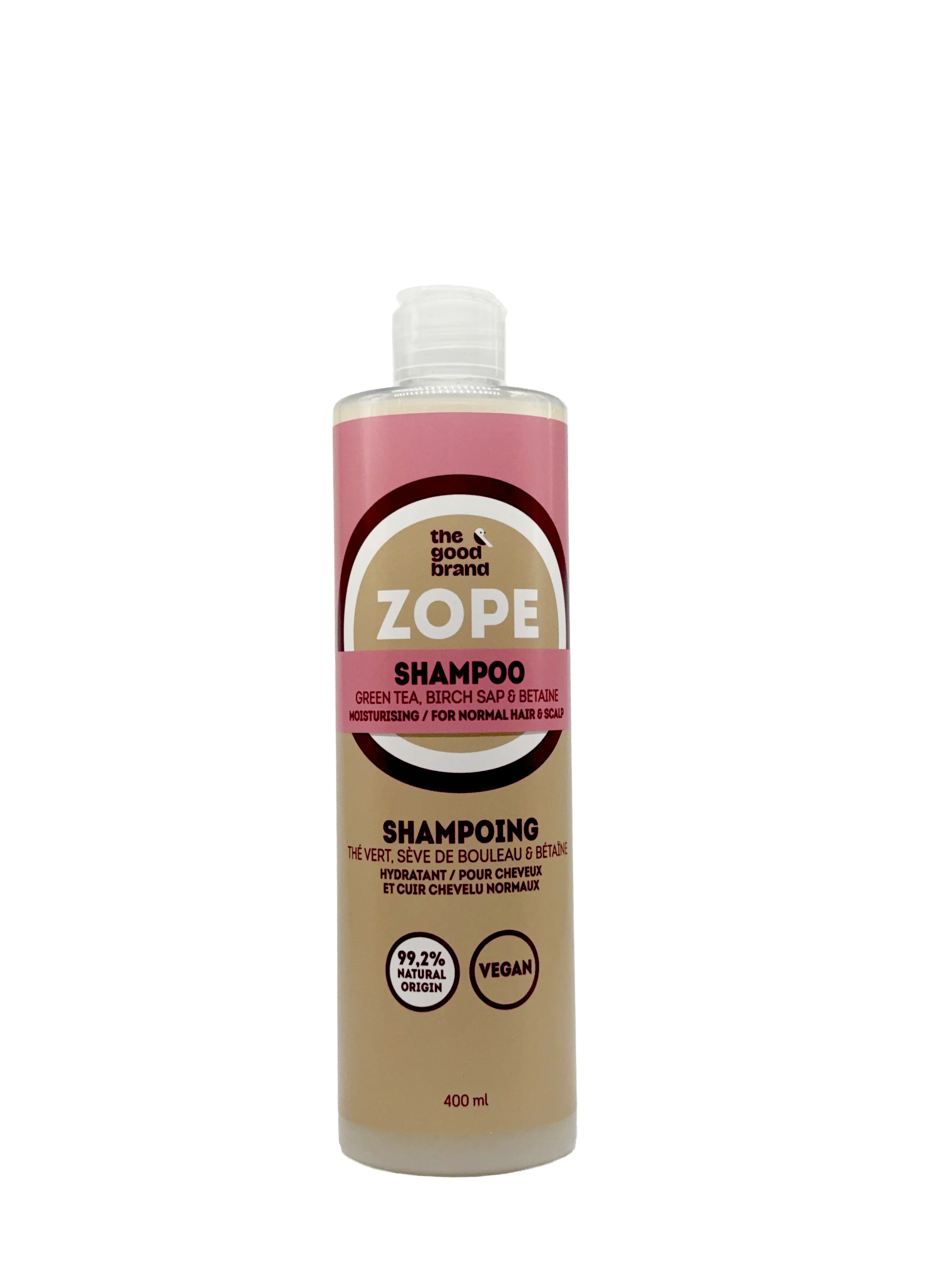 Shampoo mit Grüntee und Birkensaft, 400 ml