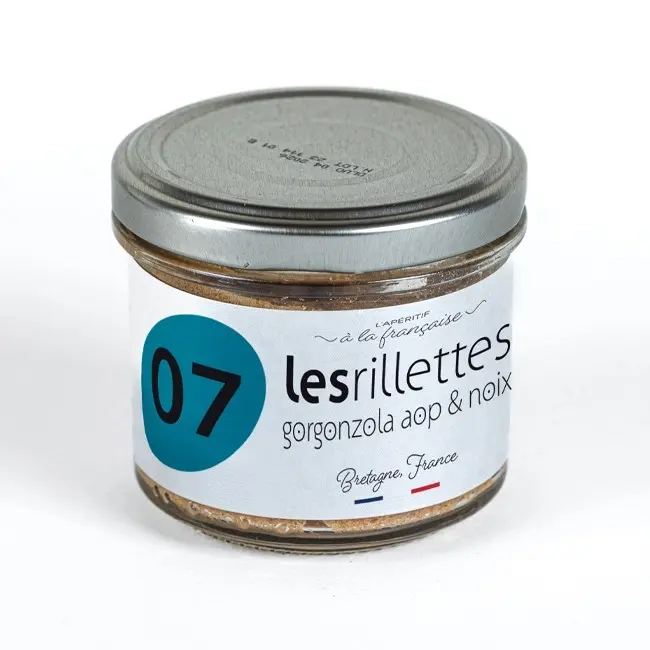 Rillettes de cerdo con gorgonzola DOP y nueces 90 g