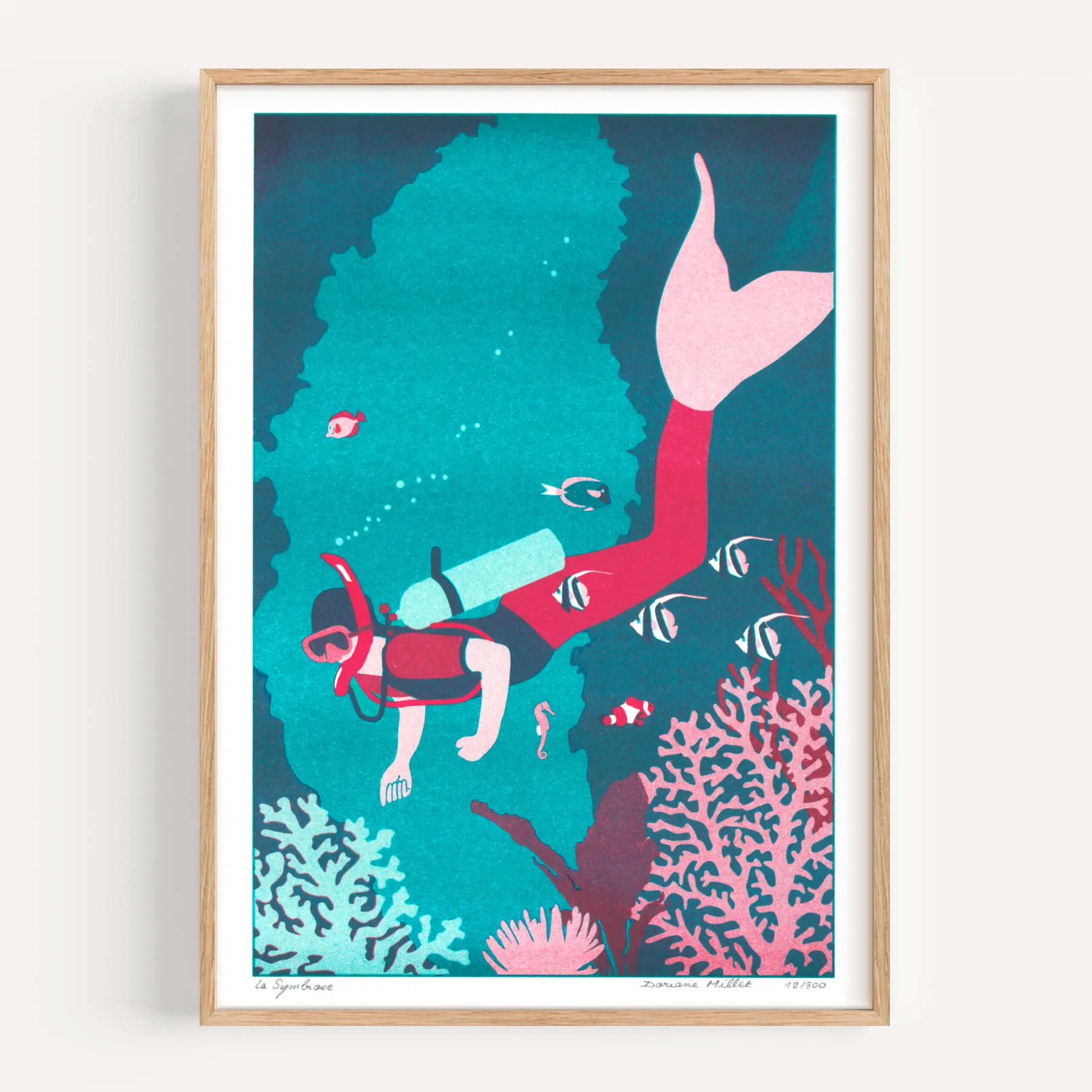 The Symbiosis | Fine art print 13x18 cm | Limited edition