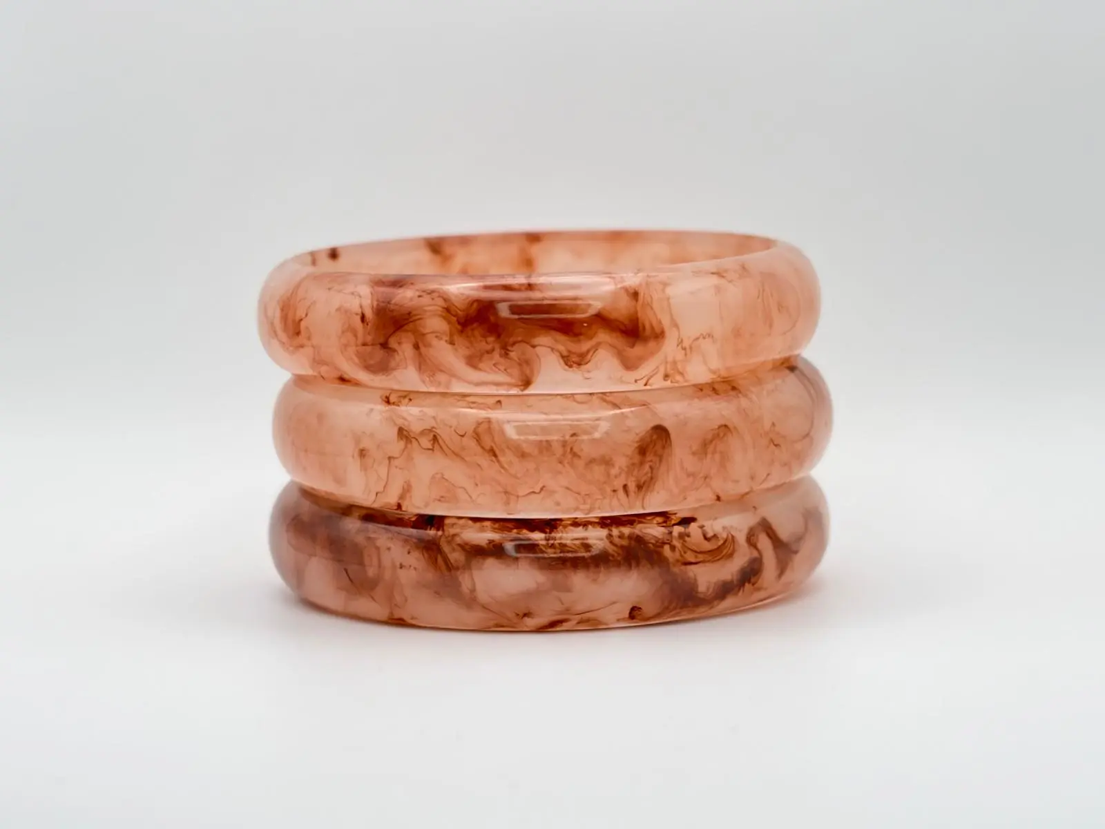 12MM MARBLE RESIN BRACELET