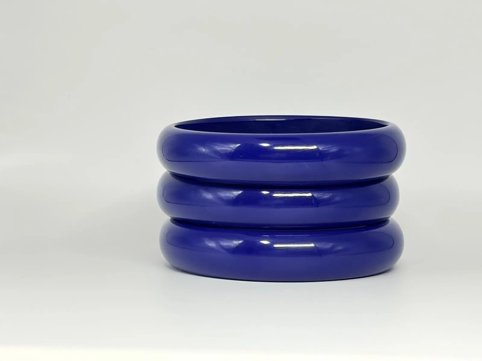 12mm Intense Blue Resin Bracelet