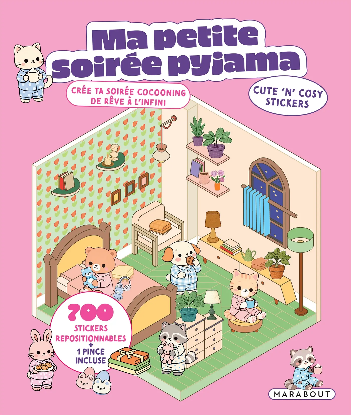 Stickers My little sleepover - Cute 'n' cozy stickers