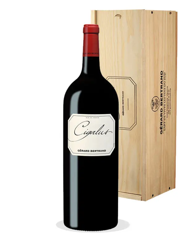 Cigalus Rouge 2022 Magnum (1,5L) avec Caisse Bois