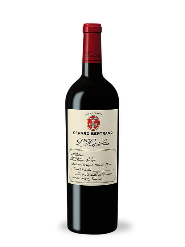 L'Hospitalitas 2024 75cl vin rouge biodynamique La Clape
