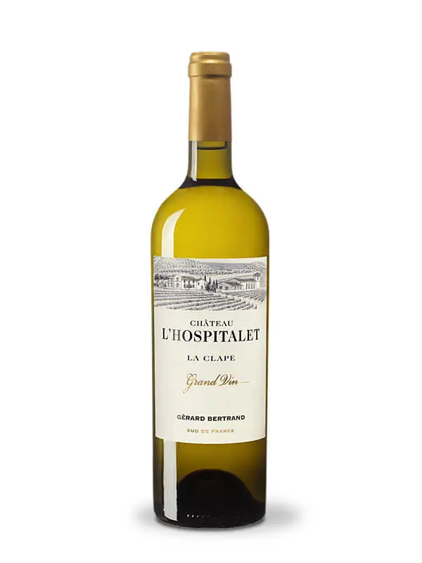 Château L'Hospitalet Grand Vin Blanc 2023 75cl vin blanc La Clape