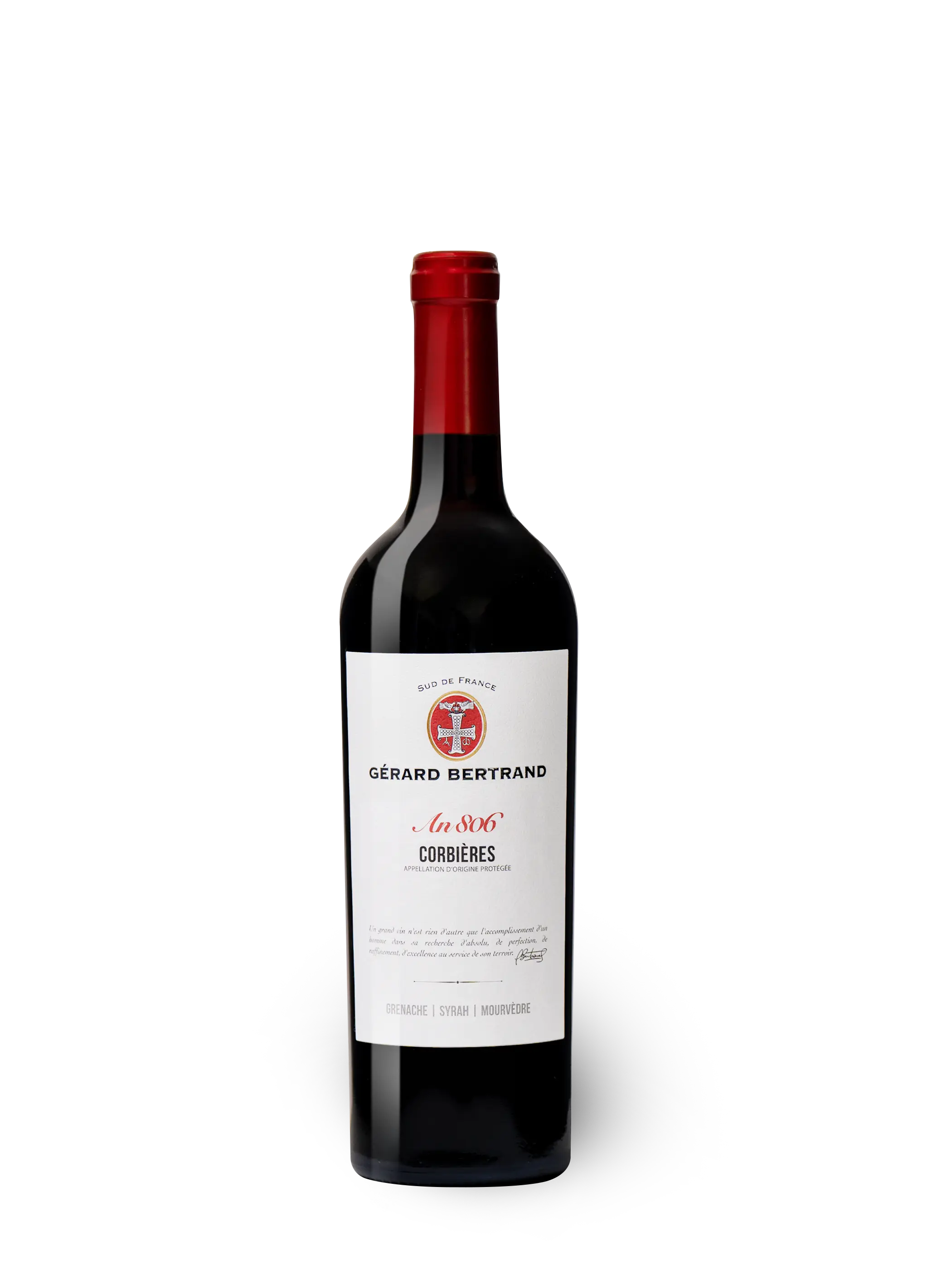 Héritage "An 806" 2022 75cl vin rouge AOP Corbières