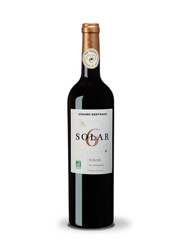 Solar6 Syrah vin rouge bio beefriendly 2024 75cl