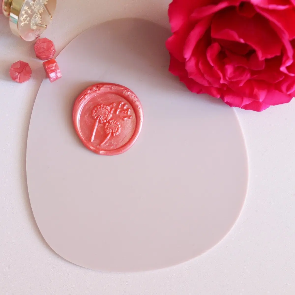 Silicon Wax Seal Makers Mat - various colors