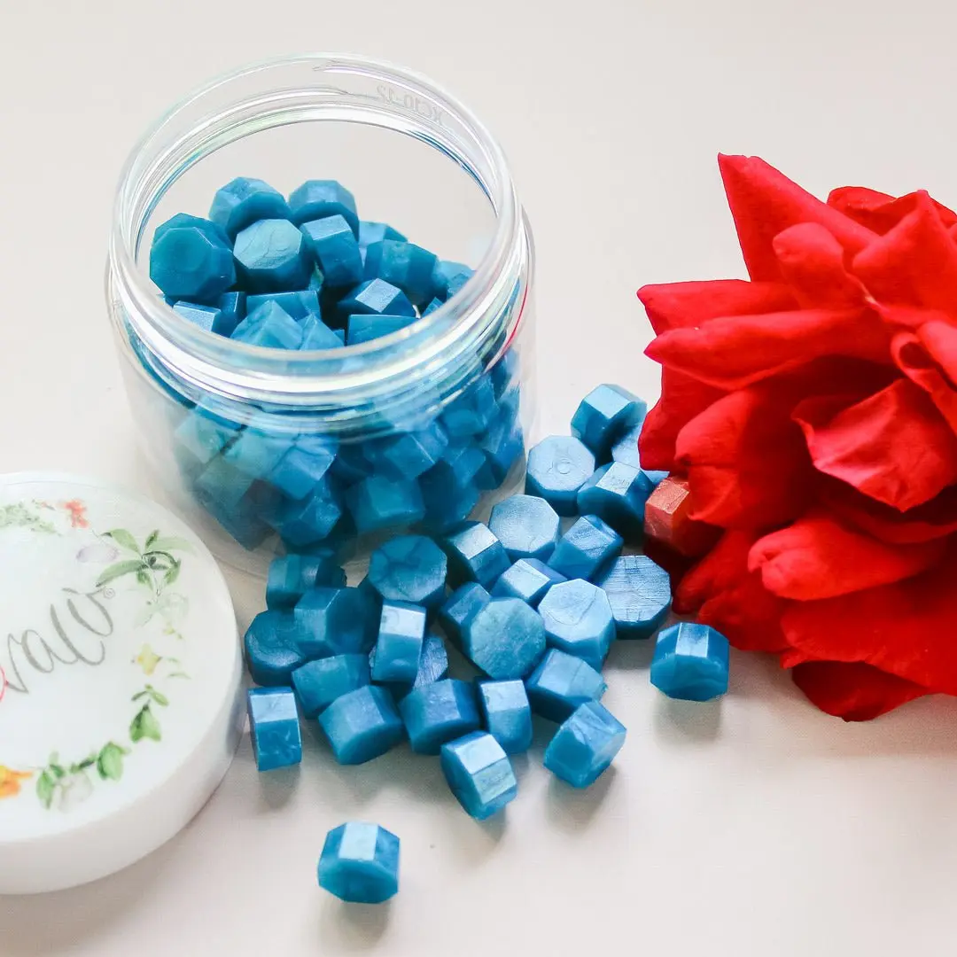 Barattolino di Ceralacca – Blu Mermaid