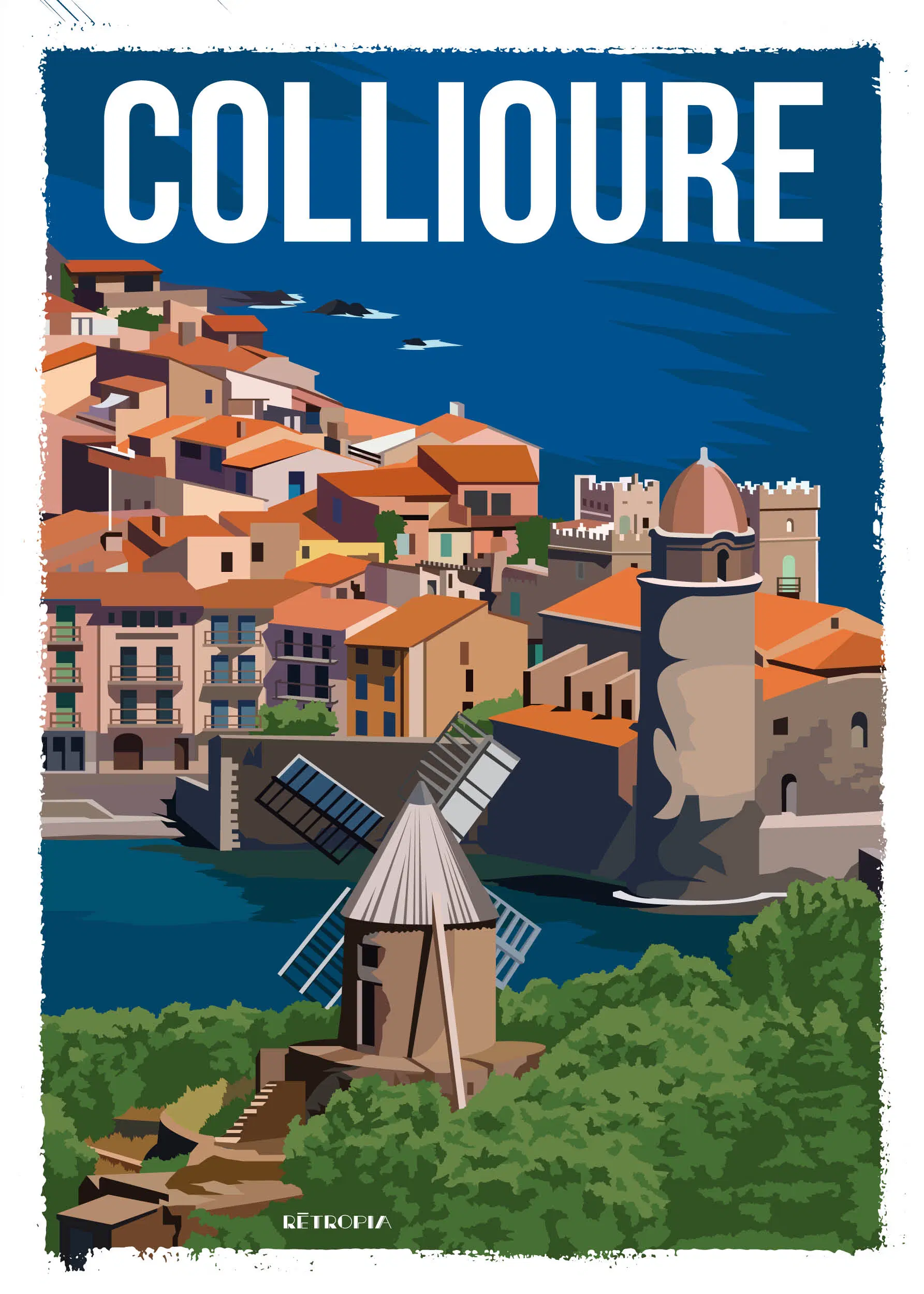 Collioure 2 30x40 cm