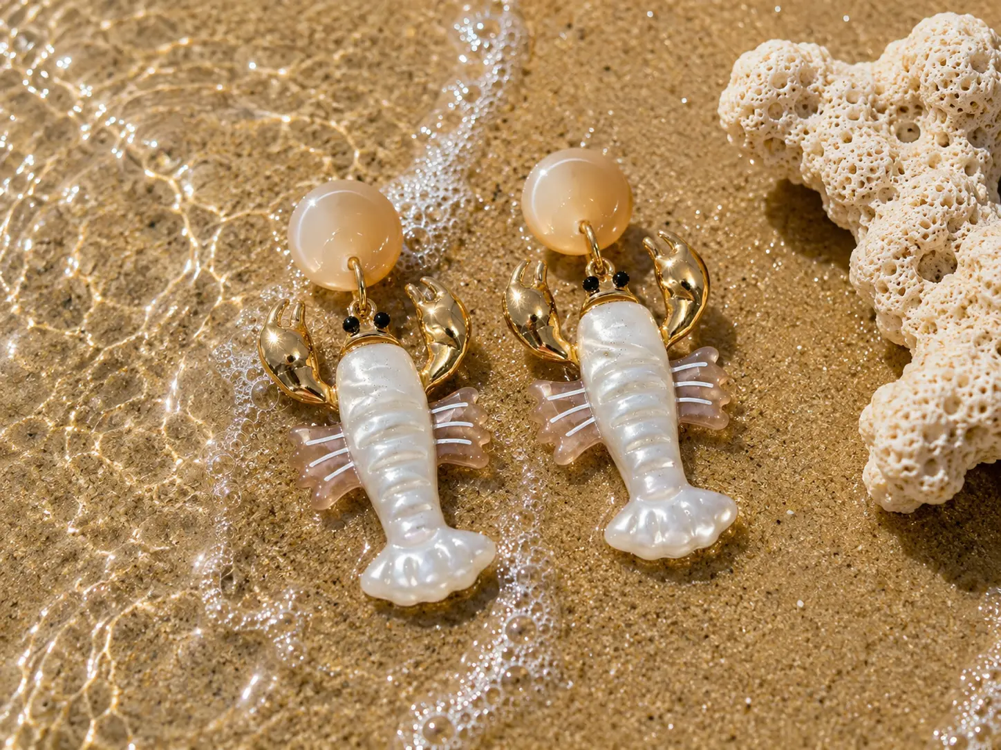 Lobster Earrings – Fun Summer Earrings