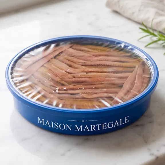 Cantabrian anchovy fillets 418g - 50 pieces, size 0