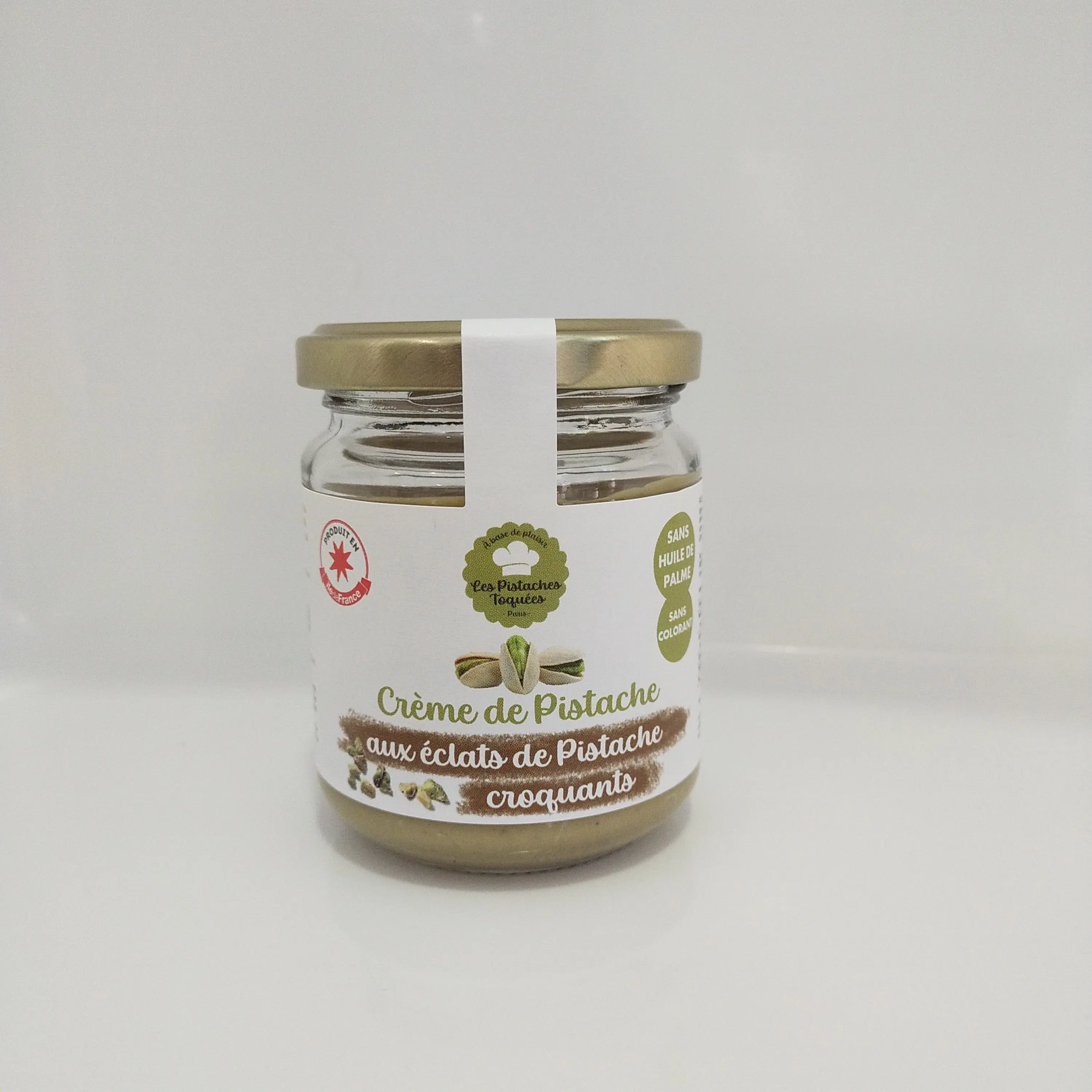x6 Pistachio Cream Spread with Crunchy Pistachio Pieces 190g