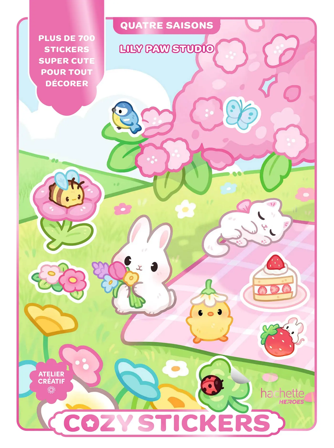 COZY STICKERS Four seasons - Over 700 stickers by Lily Paw Studio!