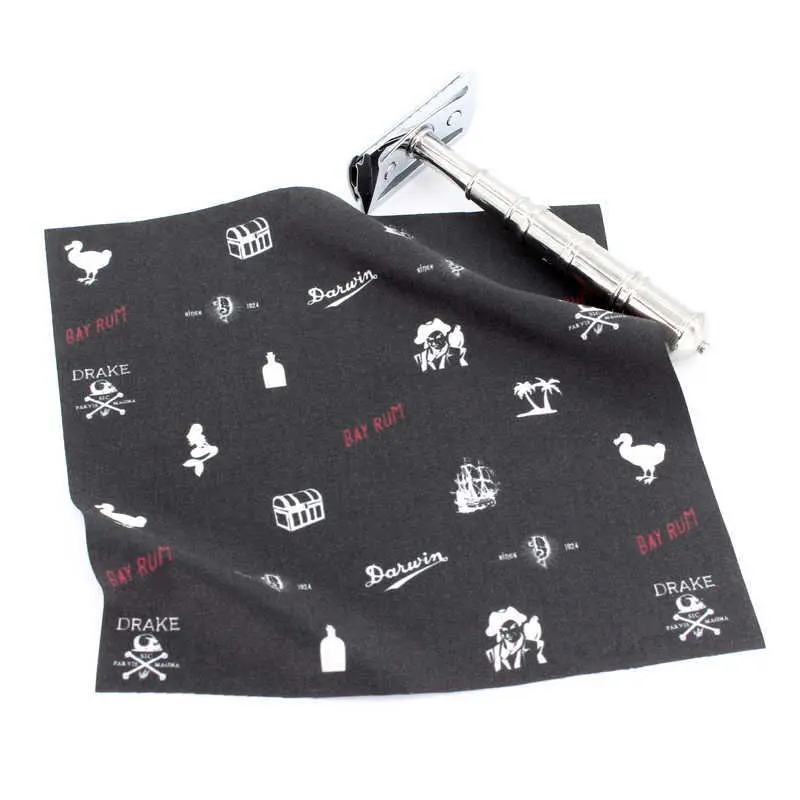 Chiffon de Polissage "Drake" en Microfibre pour Rasoirs et Lunettes