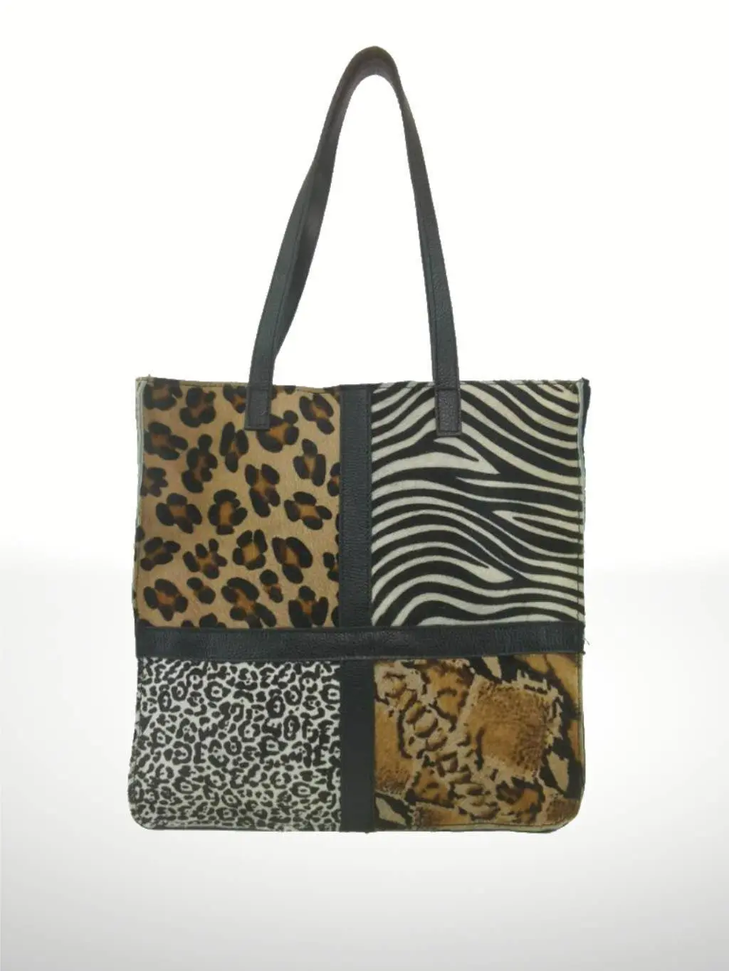 Mistica cowhide and colt leather bag.