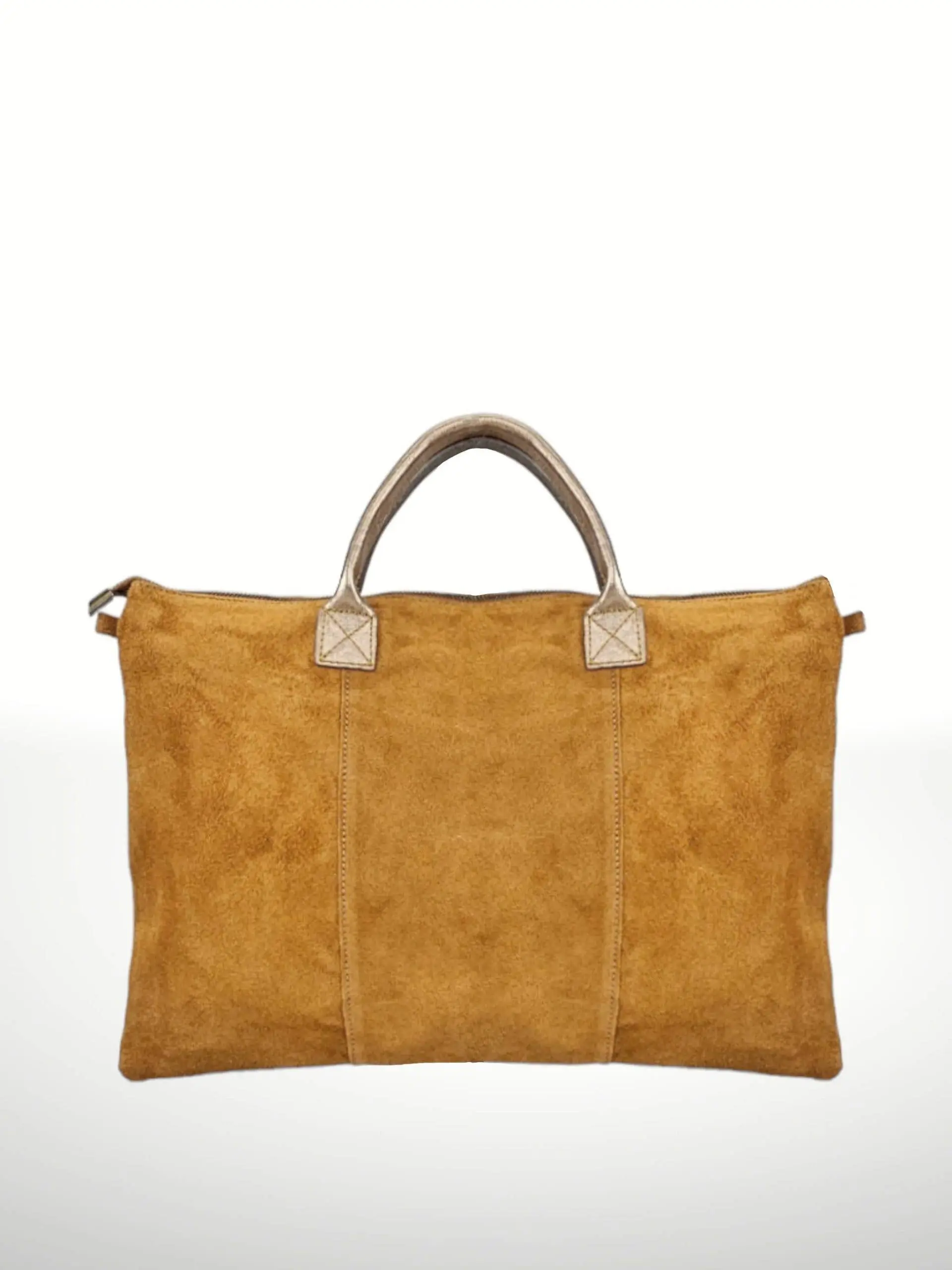 Milano met suede leather handbags /
