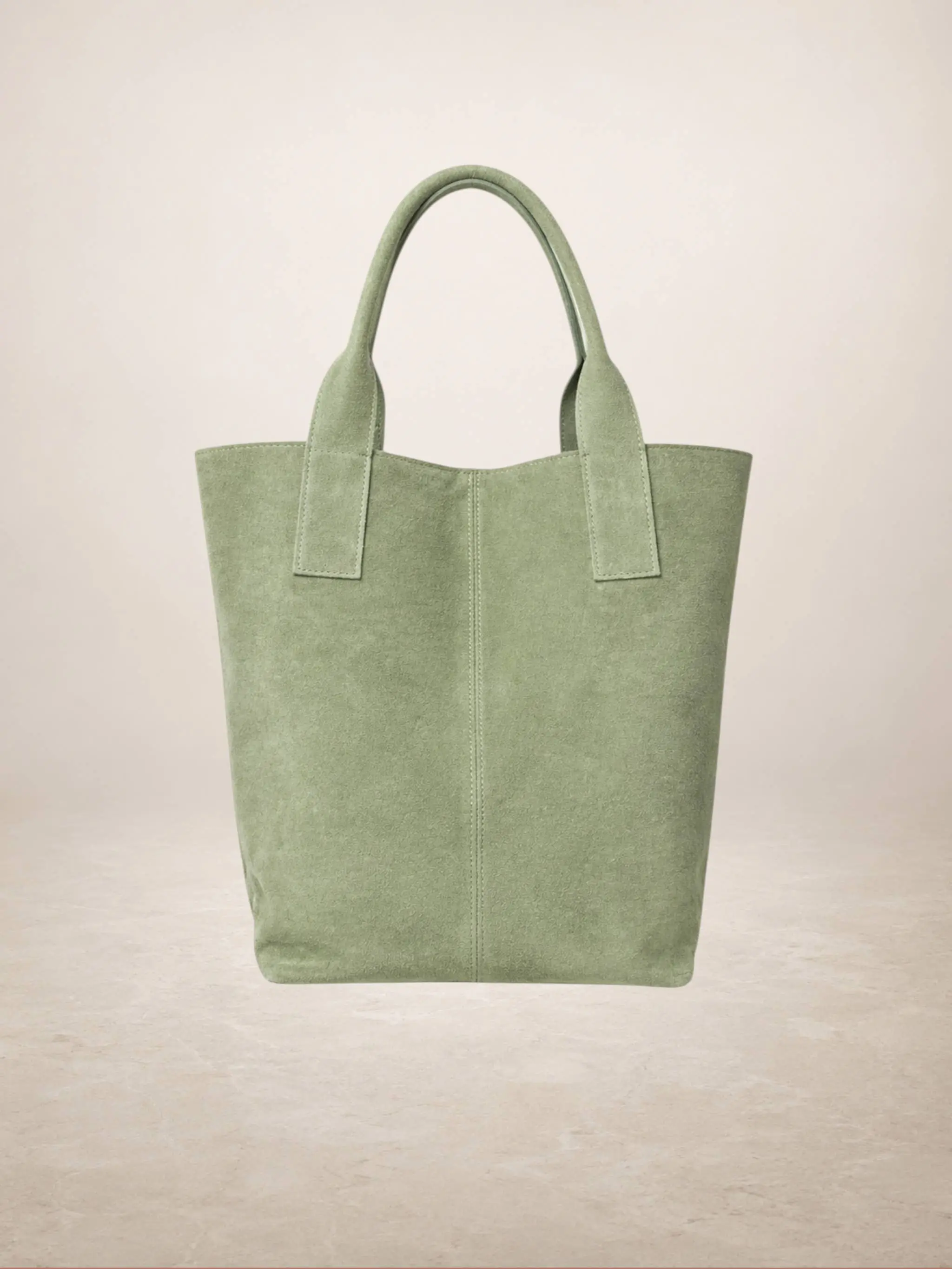MARELY - Suede Leather Tote Bag 230213