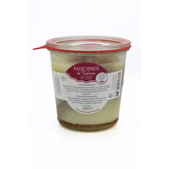 WECK – in Entenfett konservierte Würstchen, 480 g