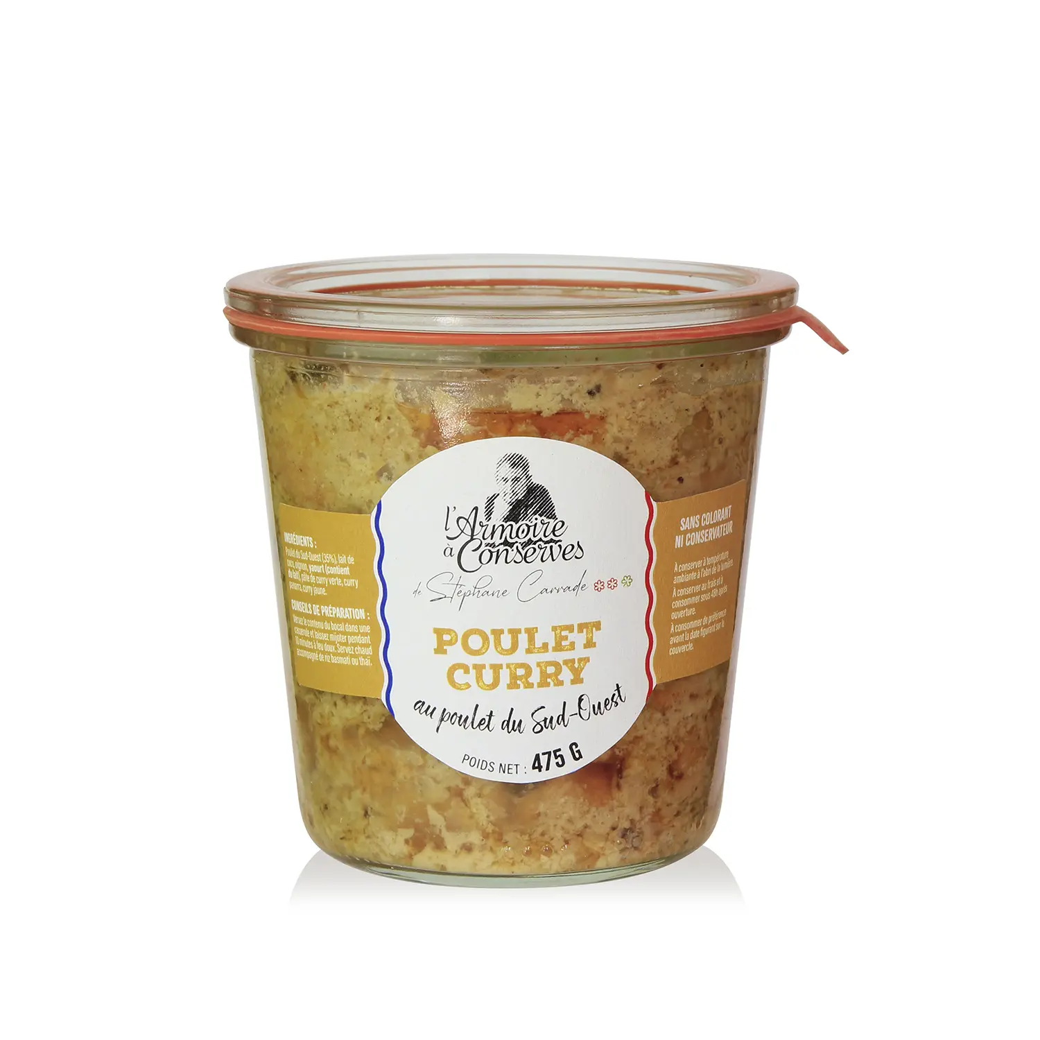 Hühnercurry mit Hähnchen nach Südwestart 475 g
