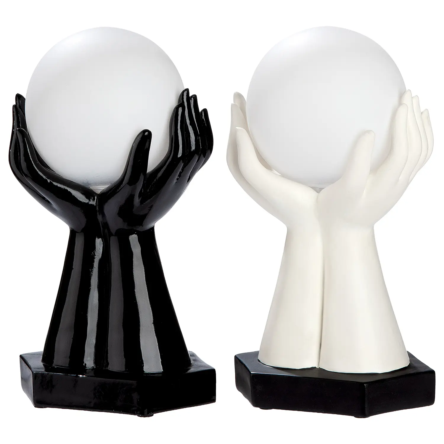 Cleo 2-sorted LED table lamp. h.22.5 cm
