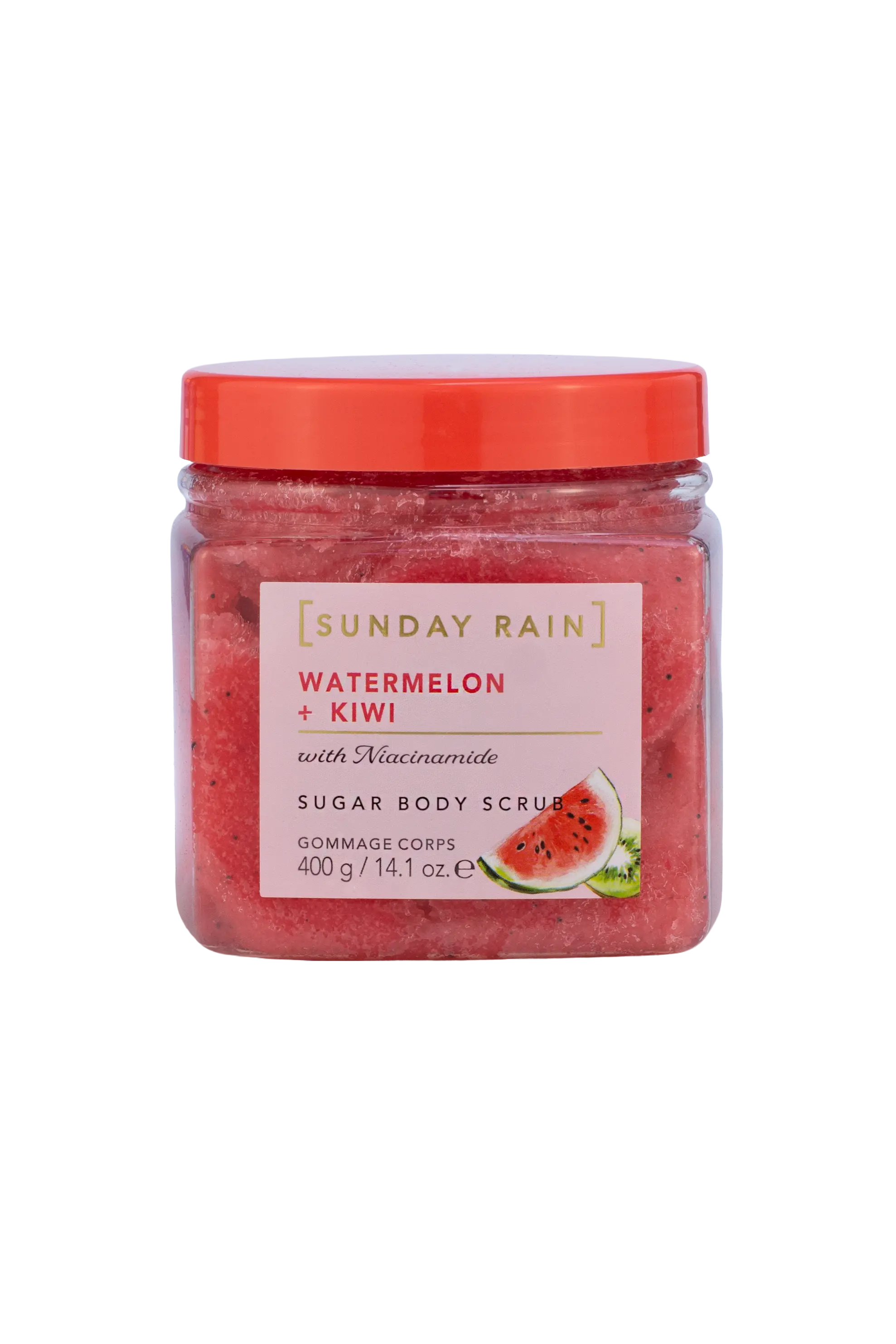 Sunday Rain Watermelon + Kiwi Scrub 400g