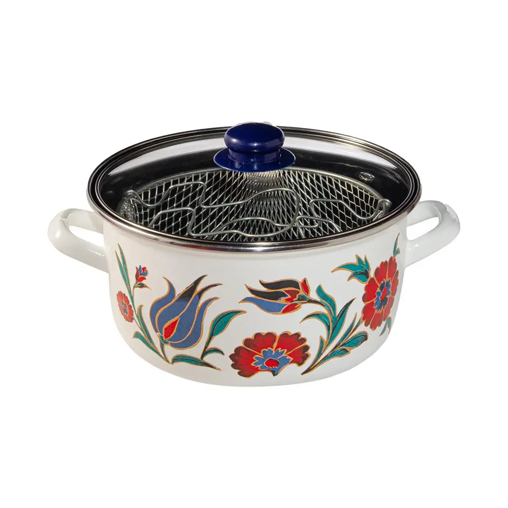 Serenk Enamel Frying Pot 22cm
