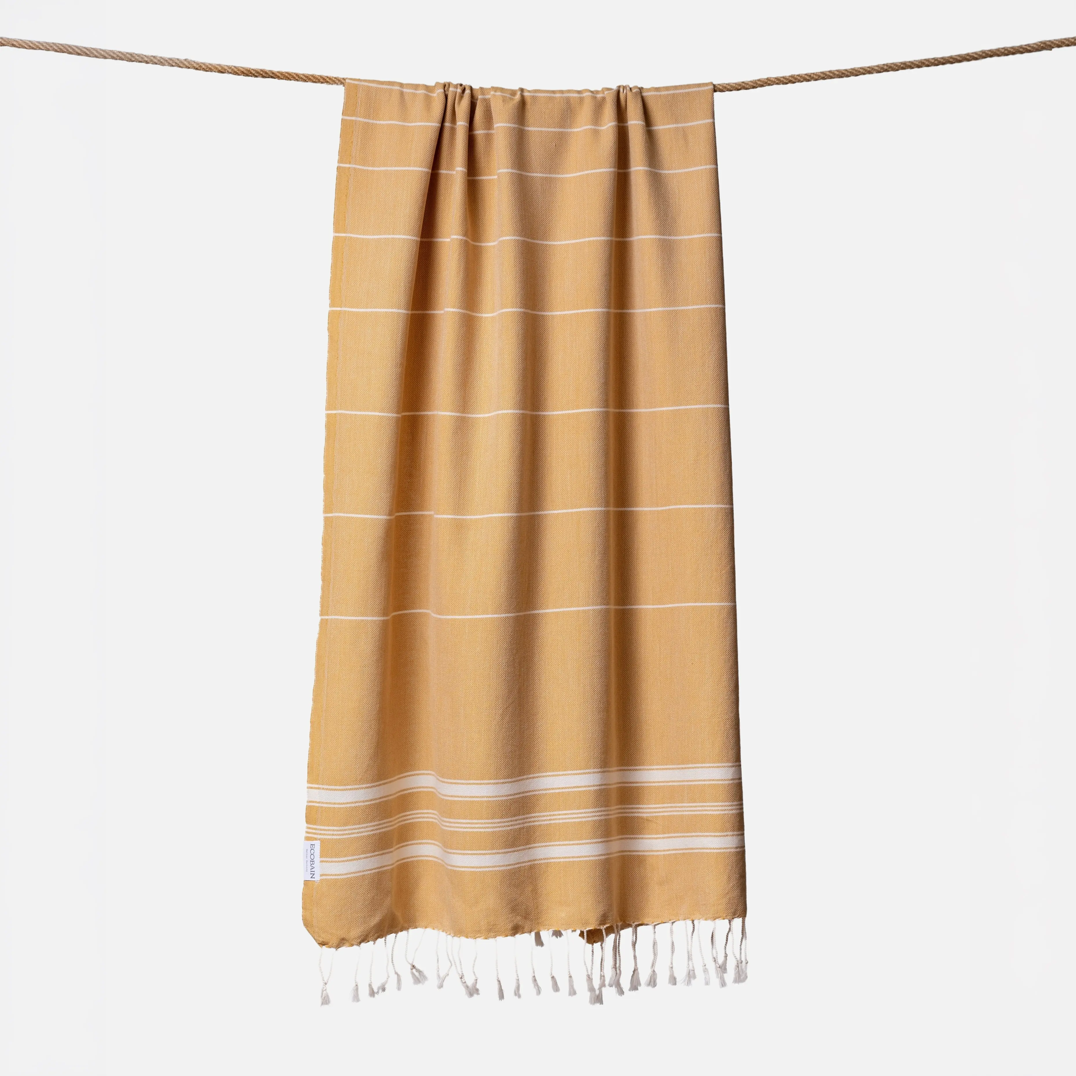 Serviette Ecobain « Nouveau Classique » | Graine de moutarde (jaune moutarde)