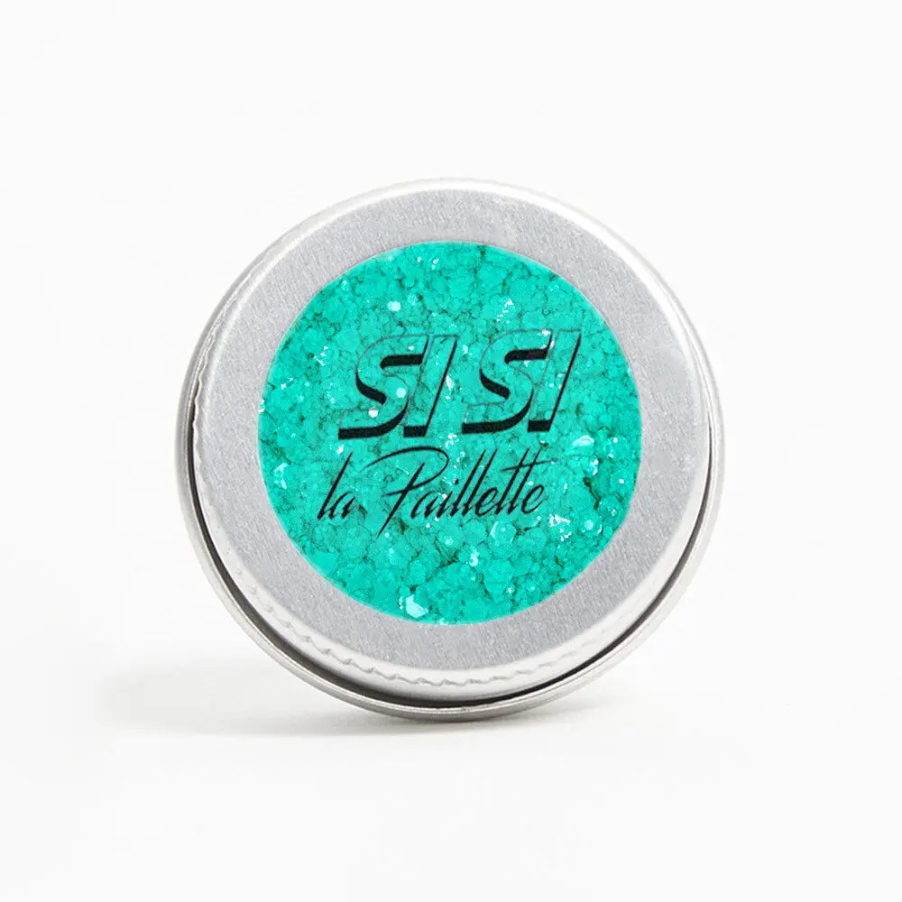 Paillettes Néon Vert Menthe