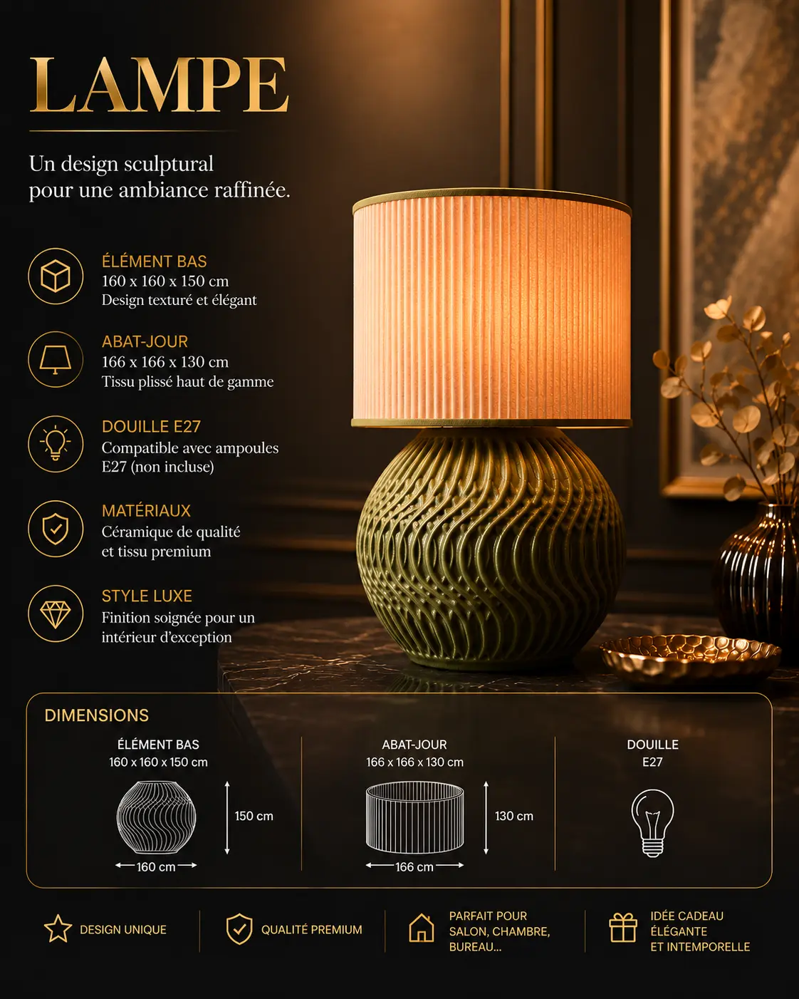 UMBER LAMP