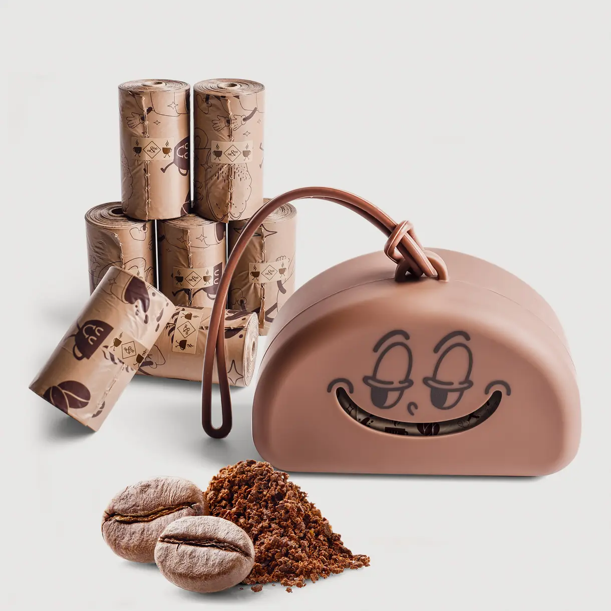 Juego de bolsas perfumadas para excrementos de perro
