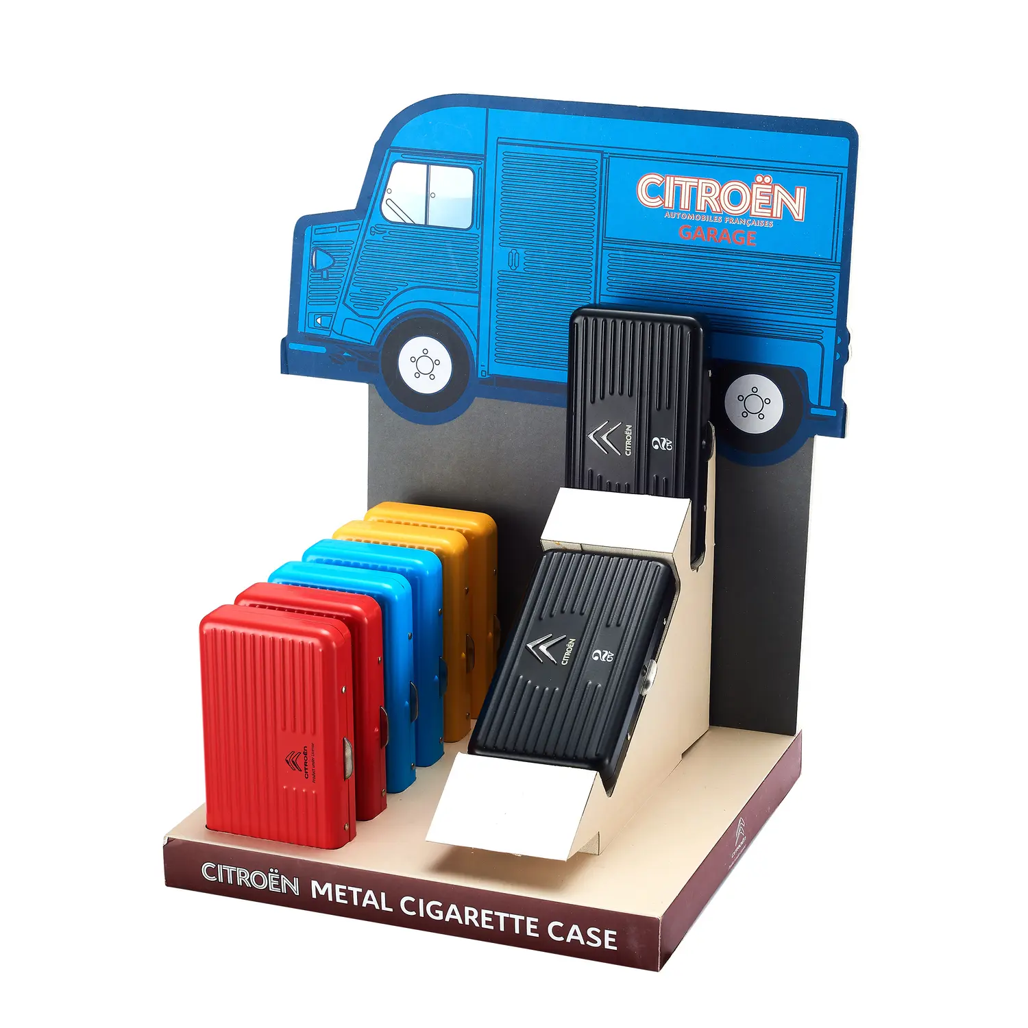 Citroën 2CV Metal Cigarette Case – Holds 12 Cigarettes