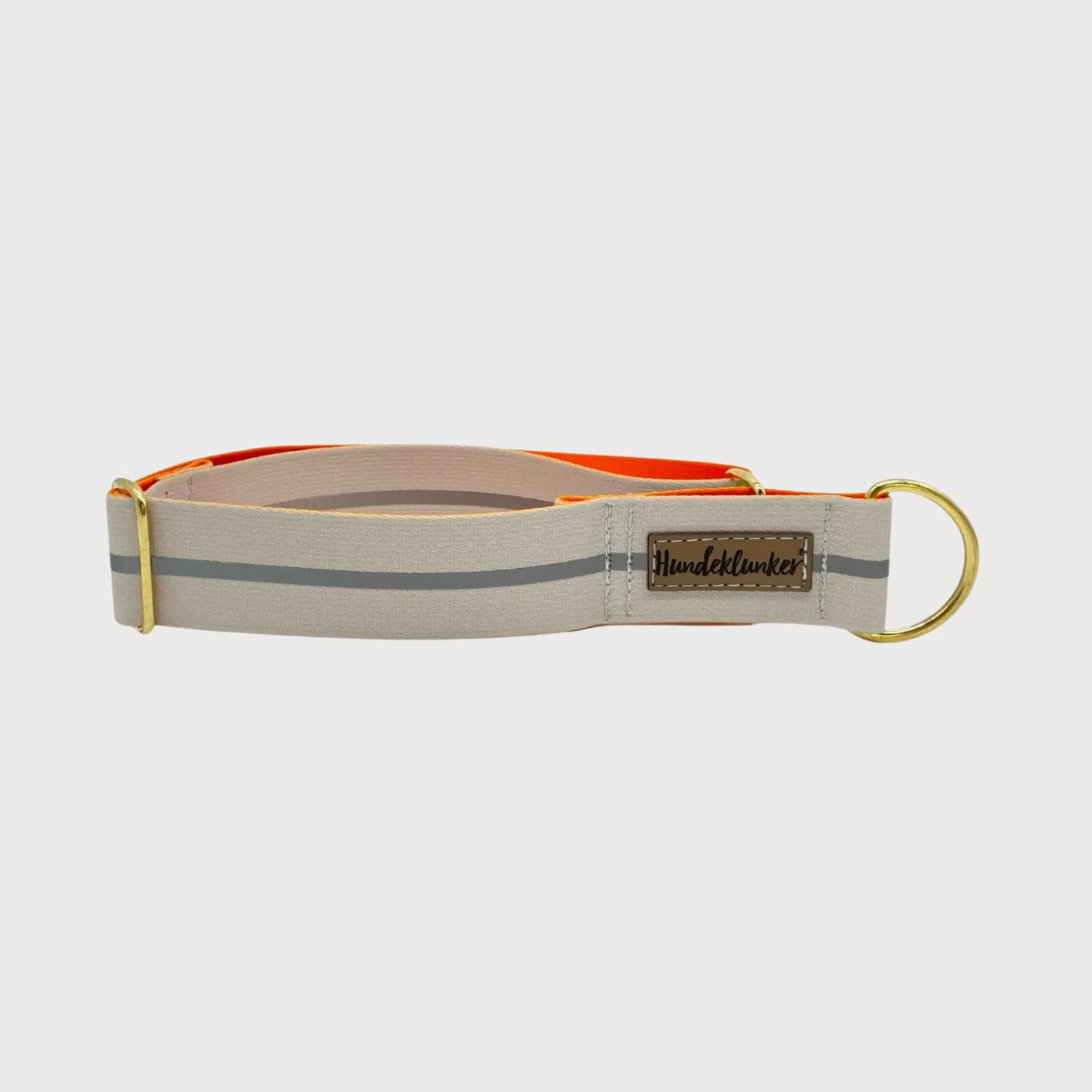 Col montant, style urbain et naturel, beige réfléchissant
