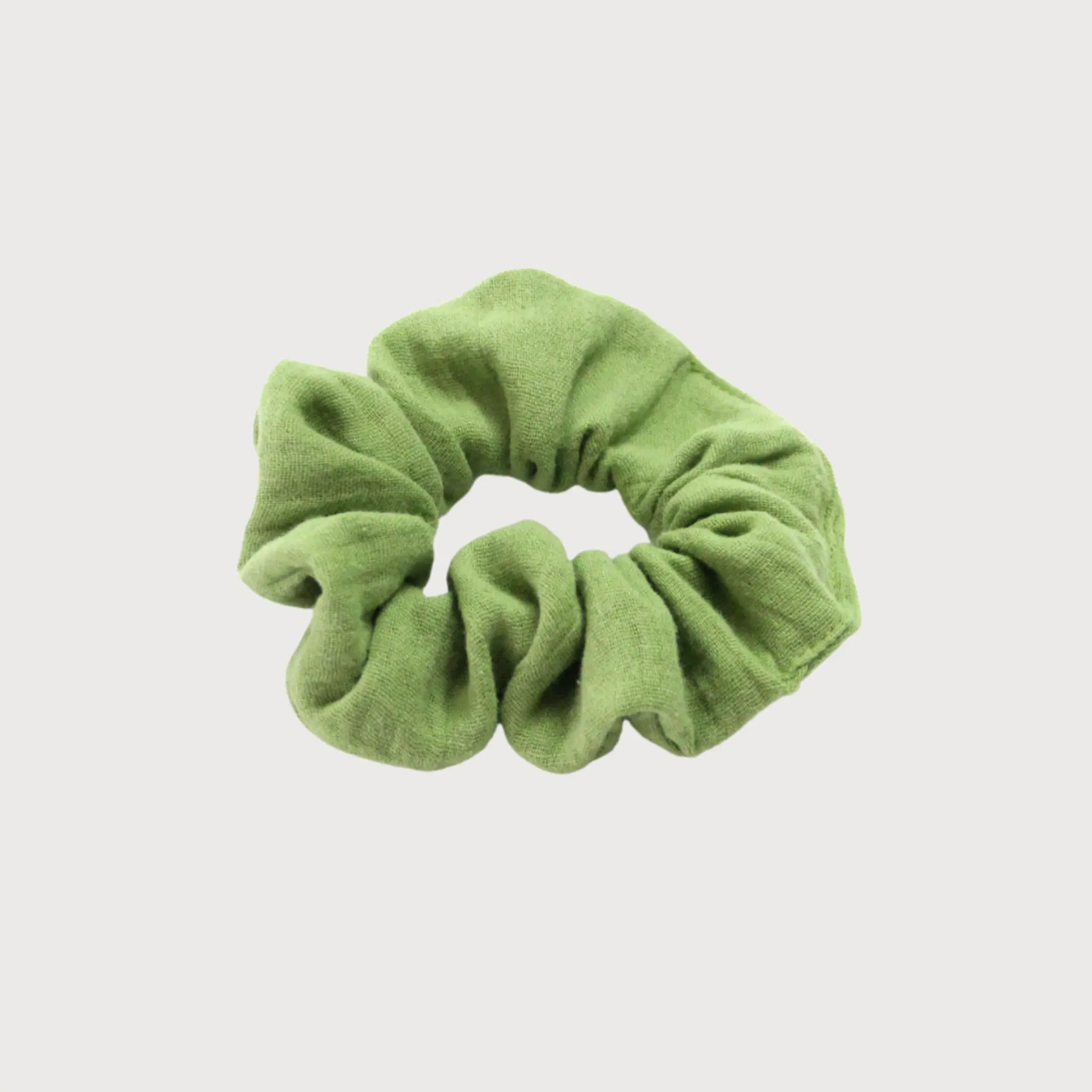Chouchou en mousseline Kiwi