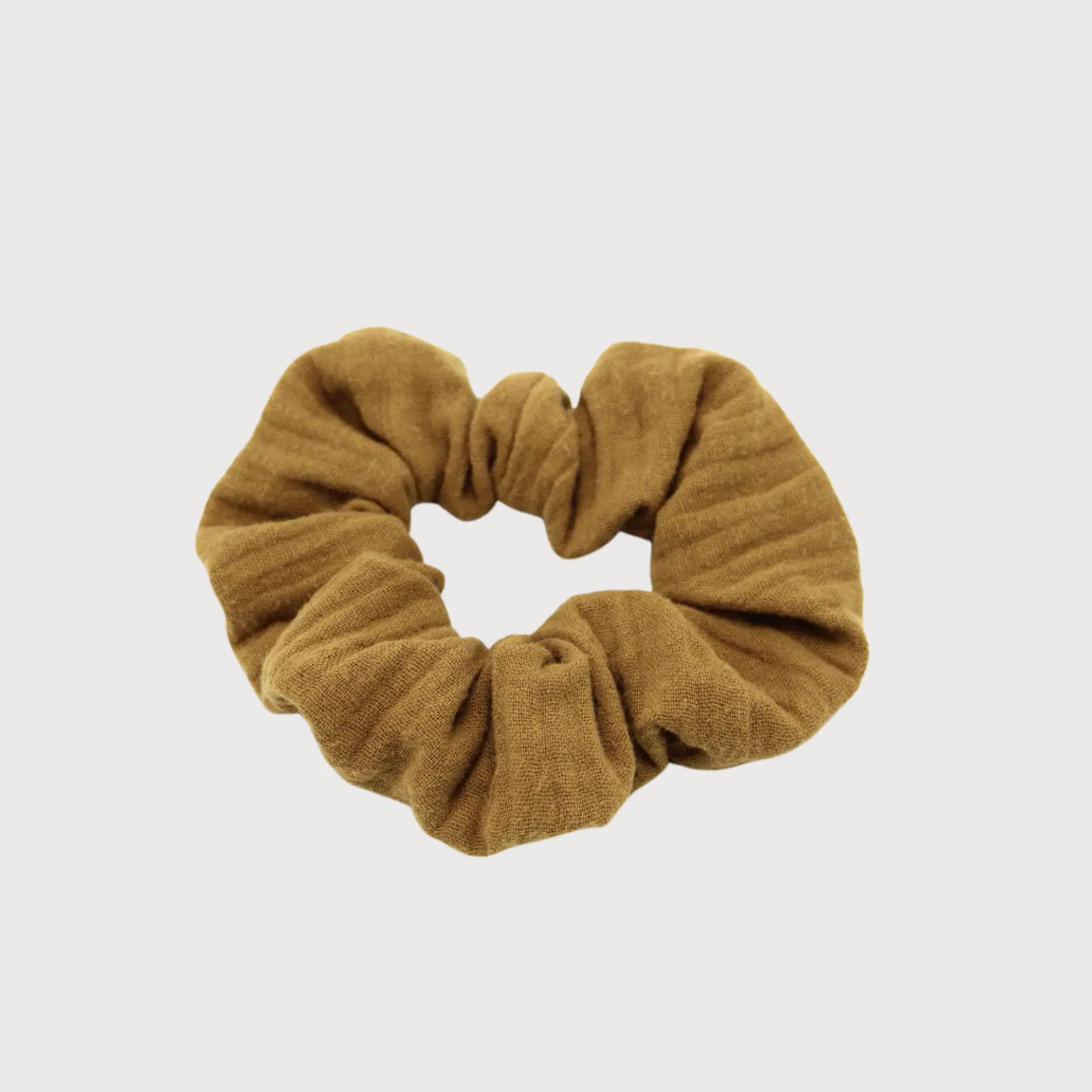 Chouchou en mousseline caramel