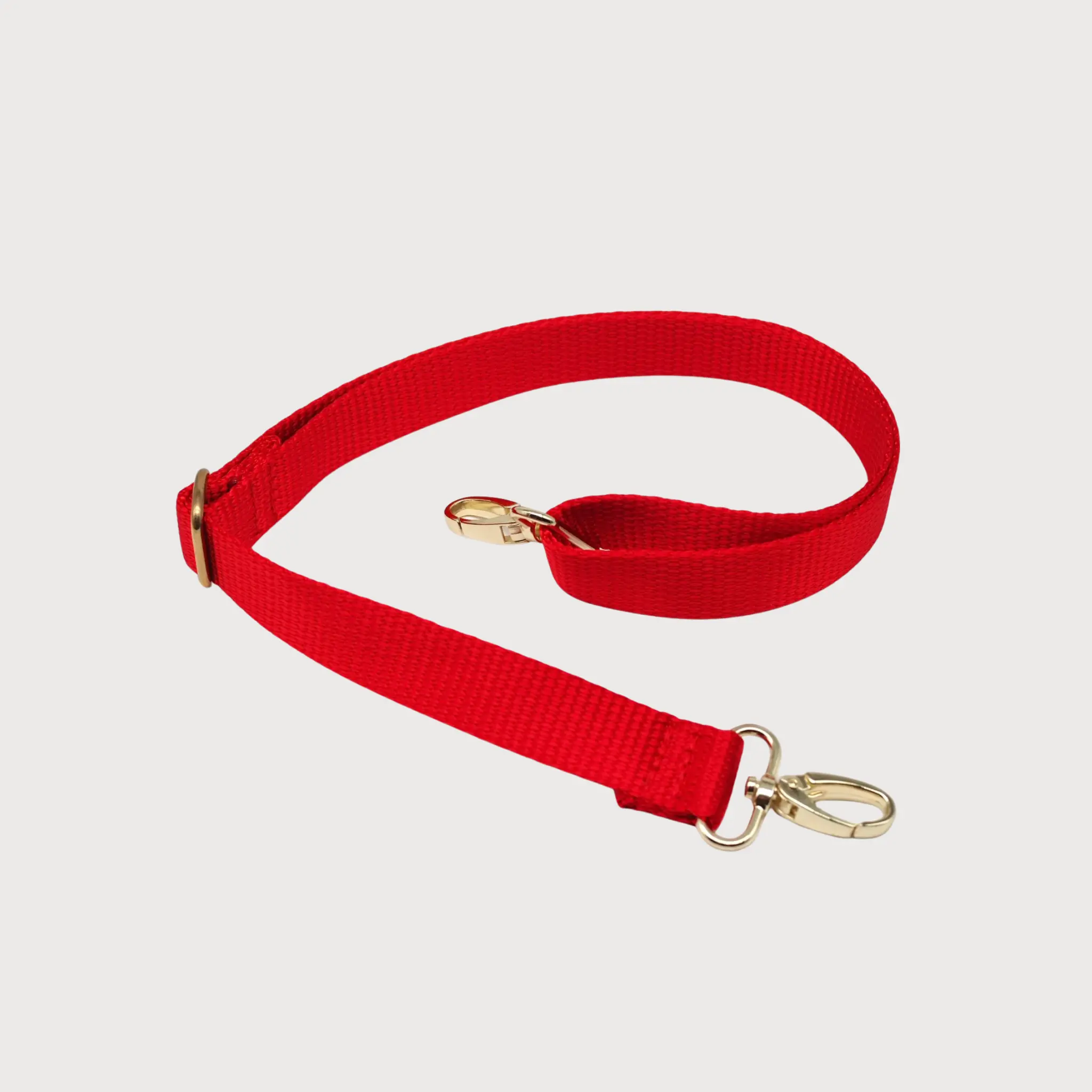 Bandoulière de rechange rouge basique pour sac banane/cabas