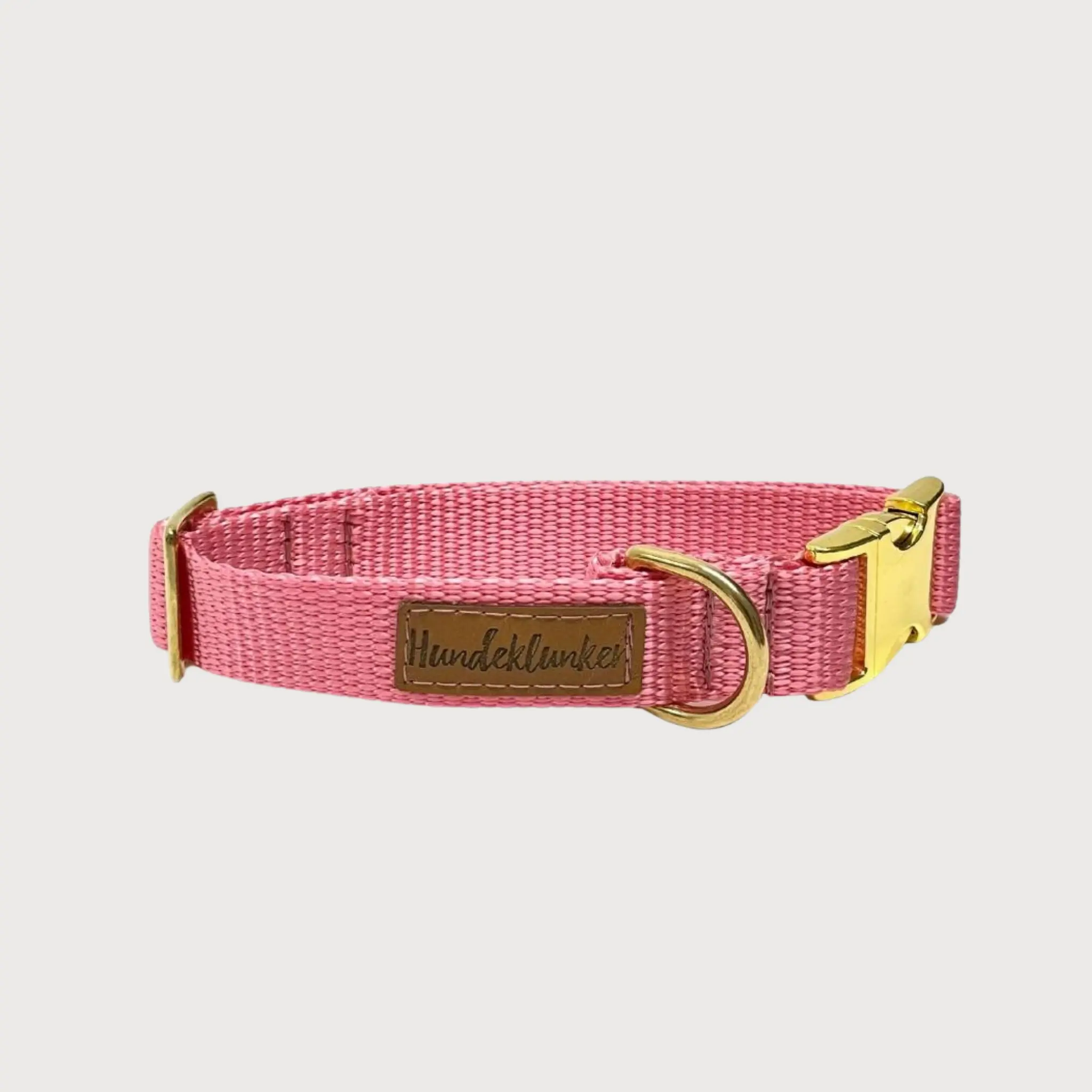 Hundehalsband Basic Pink