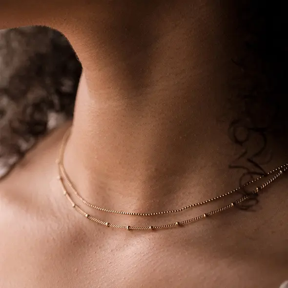 Necklace CIRCLE Double