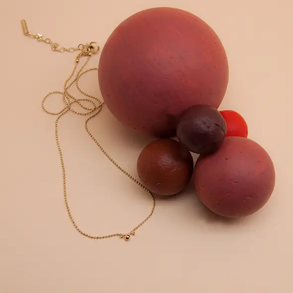 CIRCLE Mini Beads Necklace
