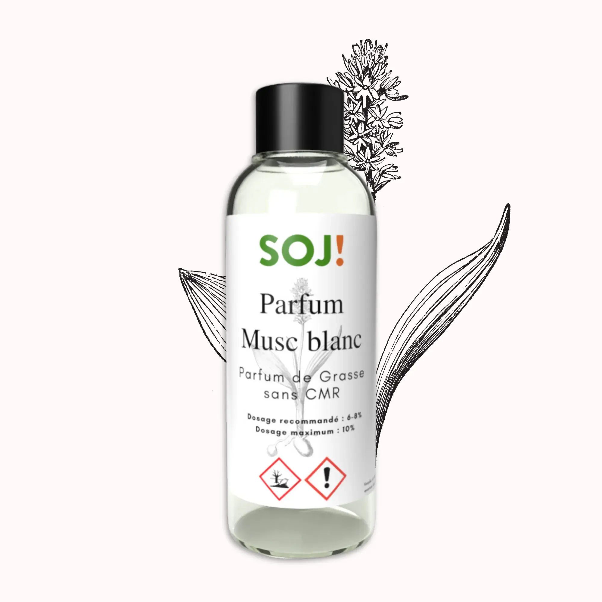 Candle fragrance - White musk
