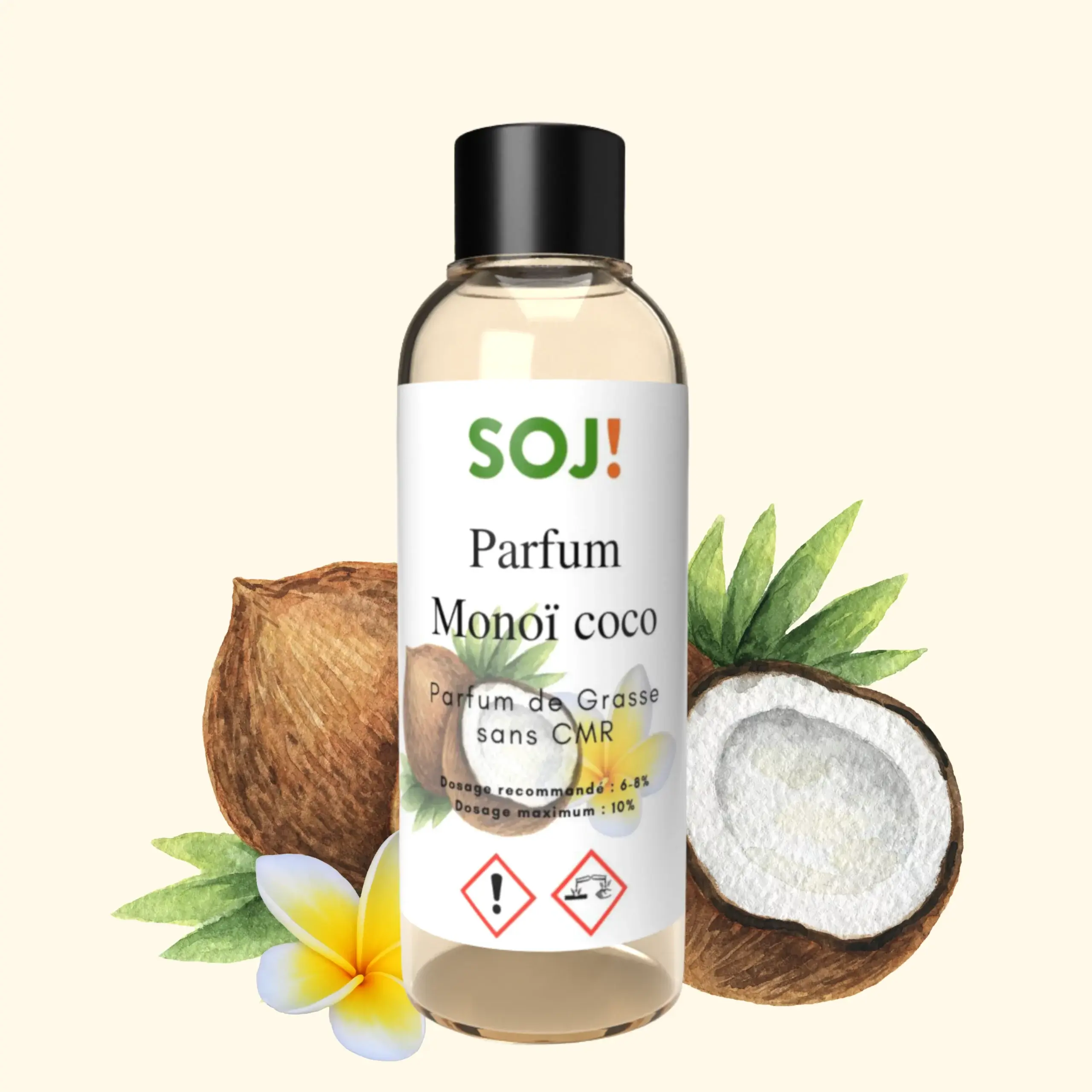 Candle fragrance – Coconut Monoi