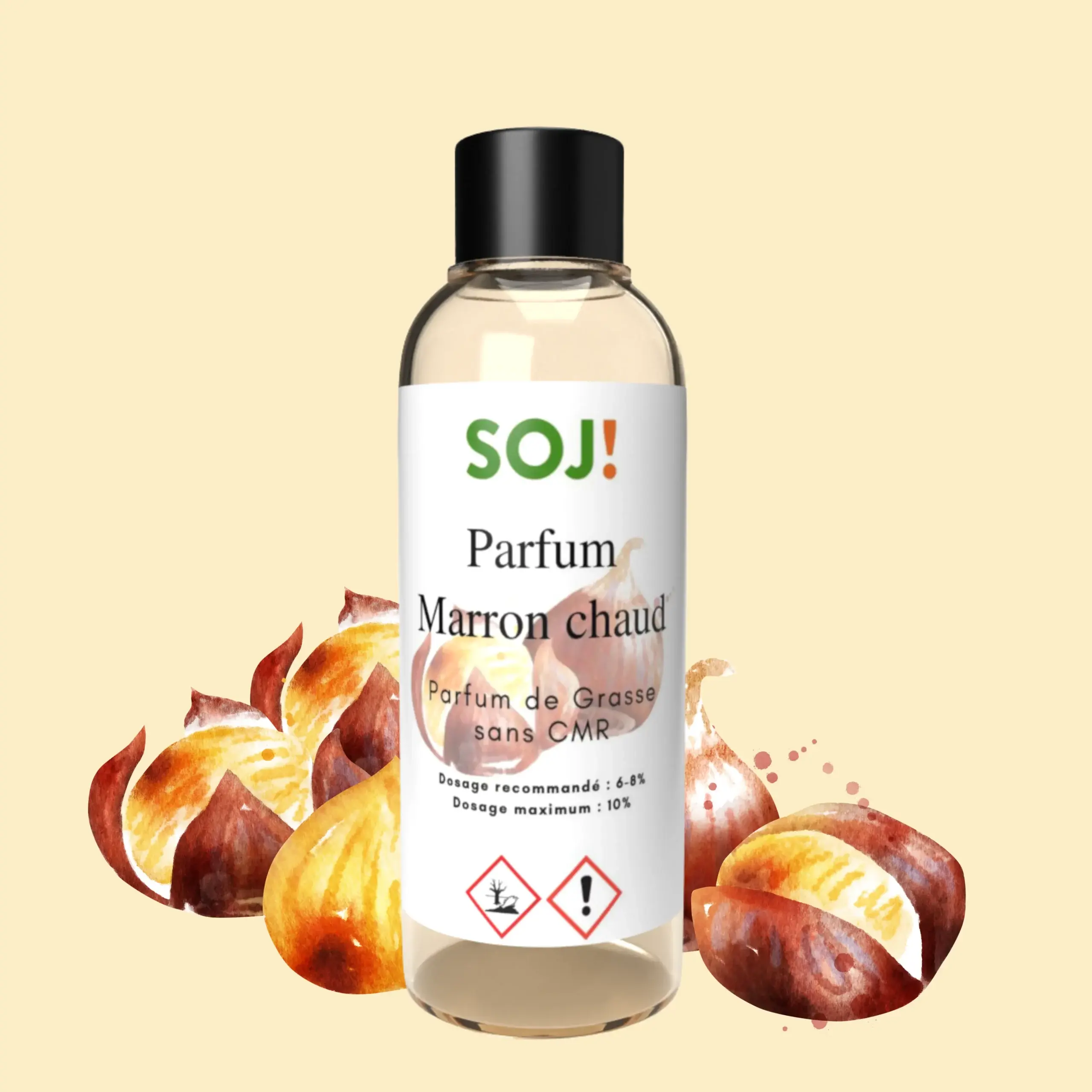 Candle fragrance – Warm brown