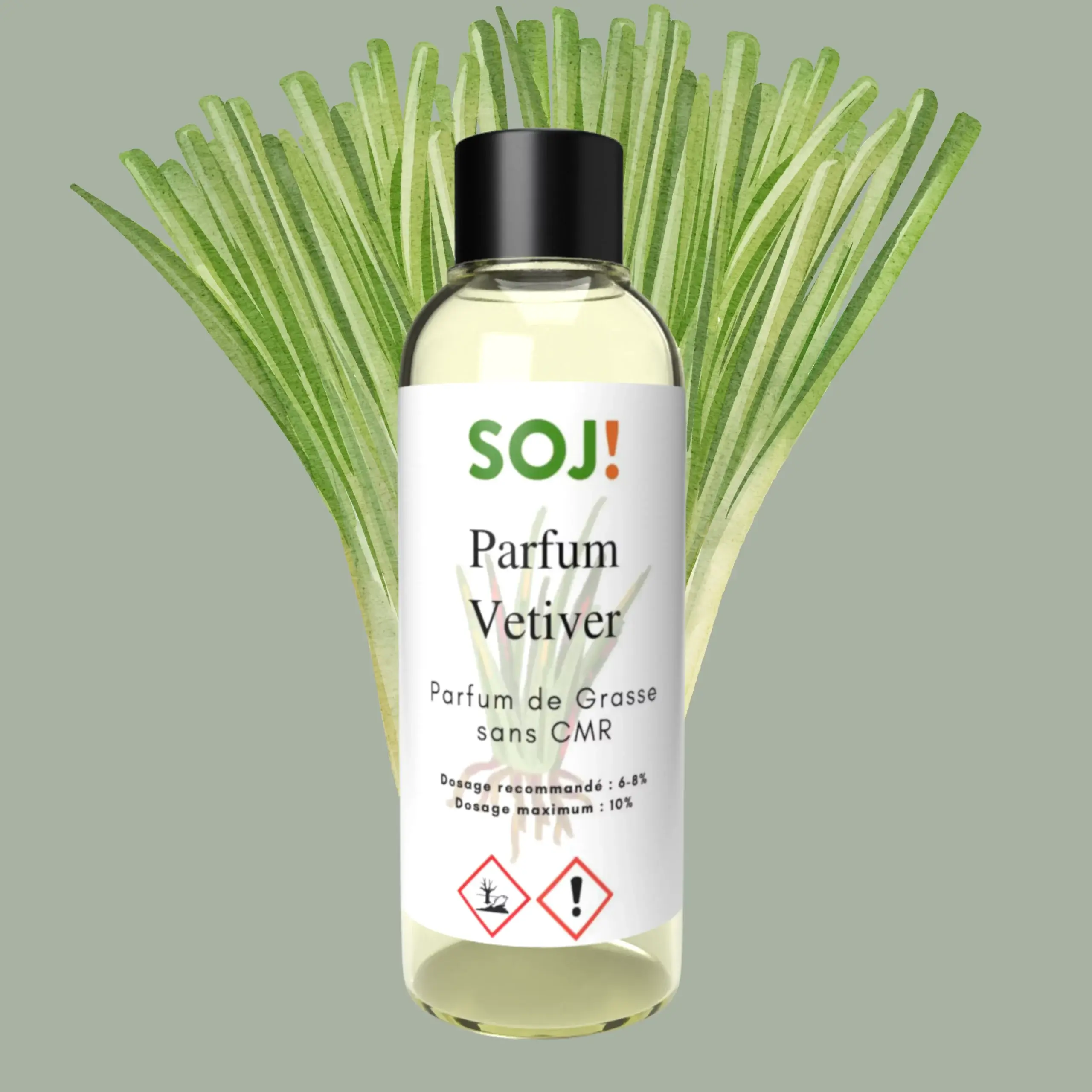 Candle fragrance – Vetiver