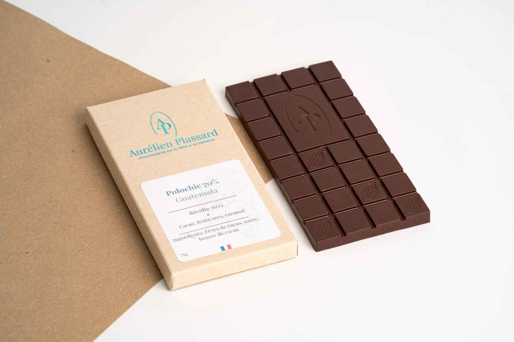 Tablette chocolat noir POLOCHIC – Guatemala 70% de cacao