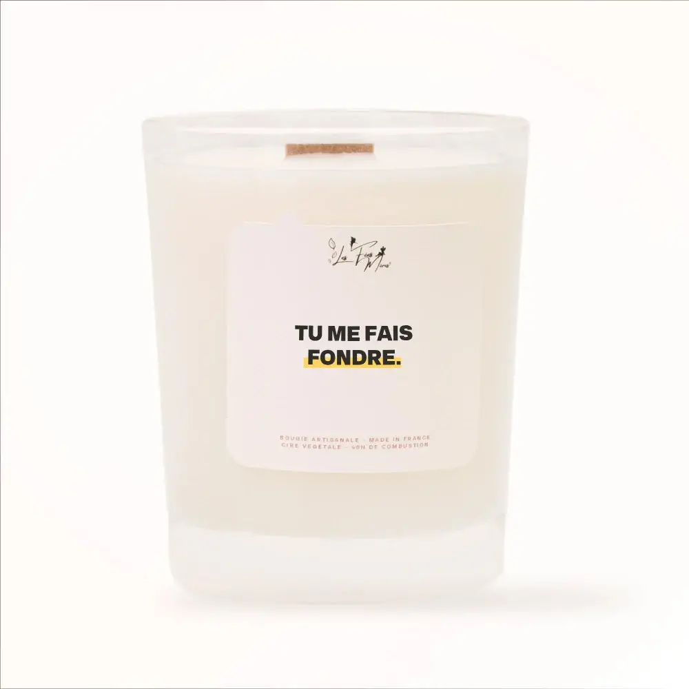 Bougie parfumée - Tu me fais fondre