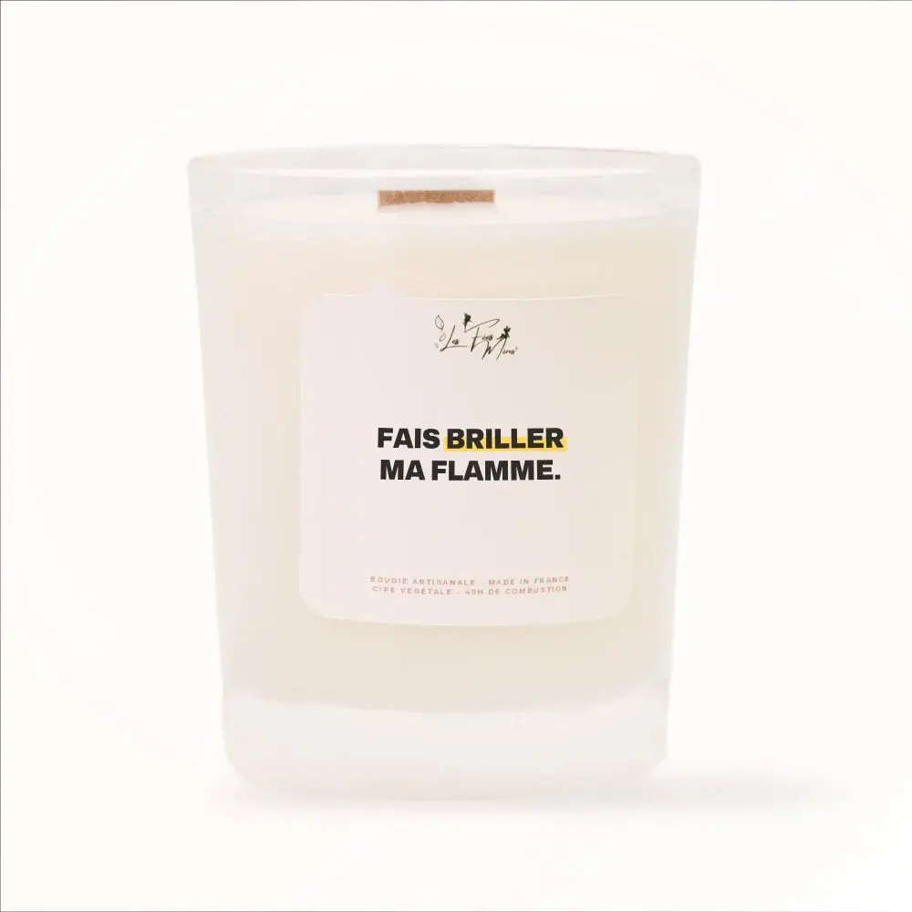 Bougie parfumée - Fais briller ma flamme
