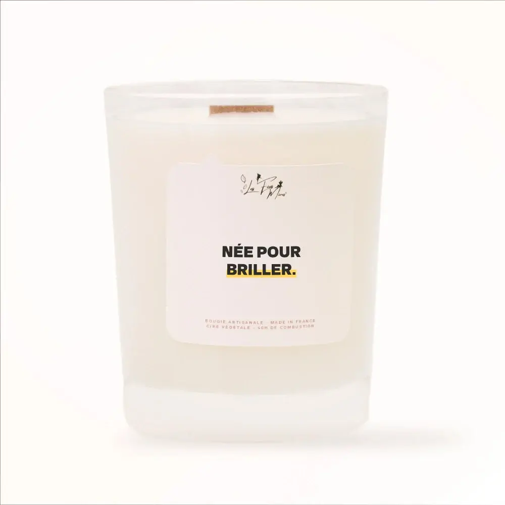 Bougie parfumée - Née pour briller