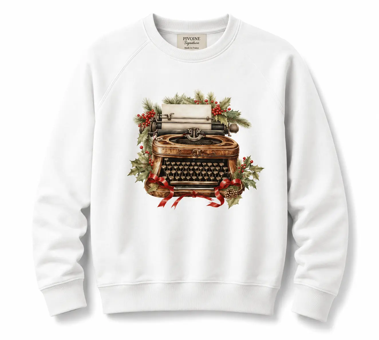 Sweatshirt Machine à écrire